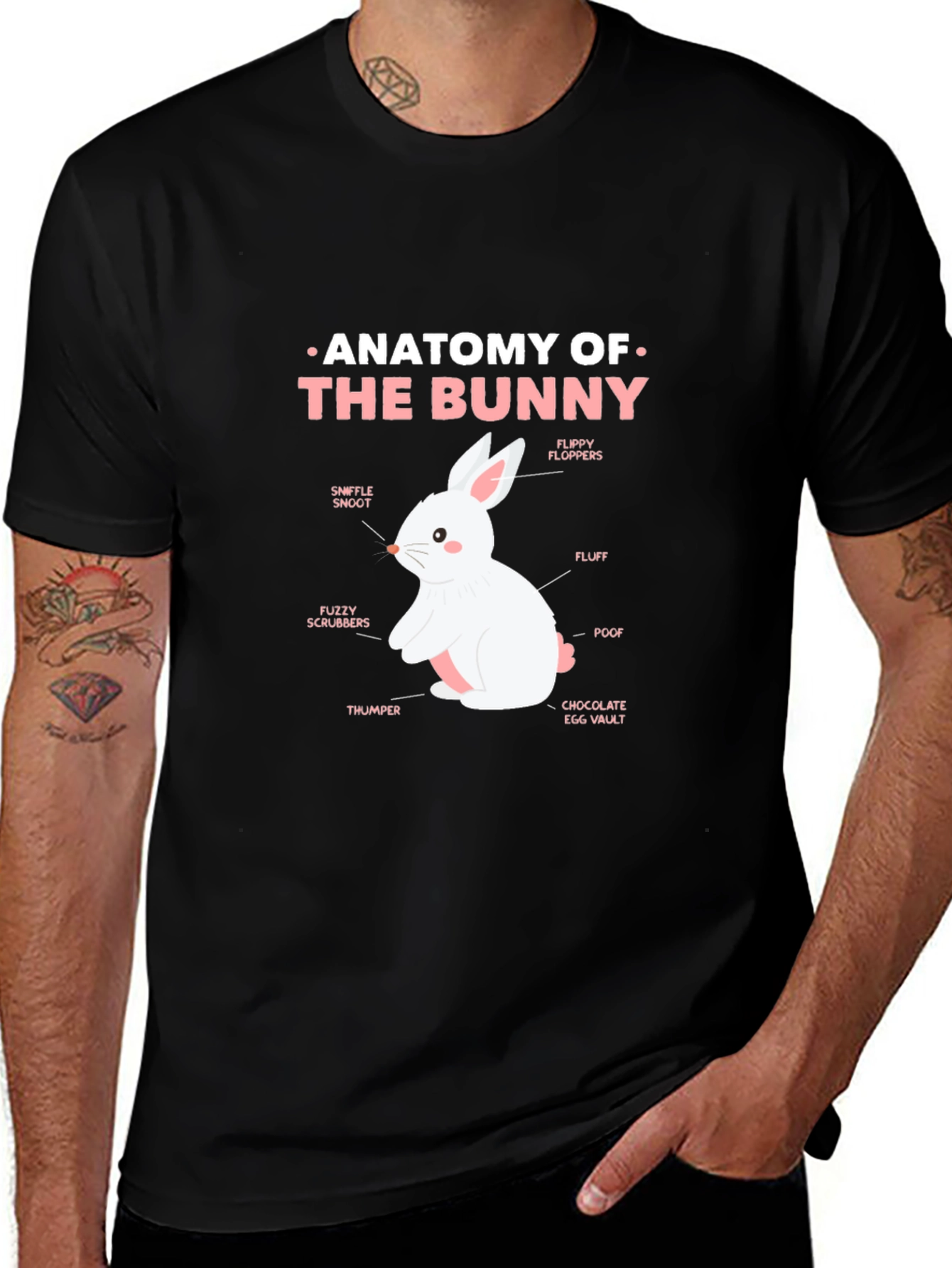 Anatomy of a Bunny T-Shirt