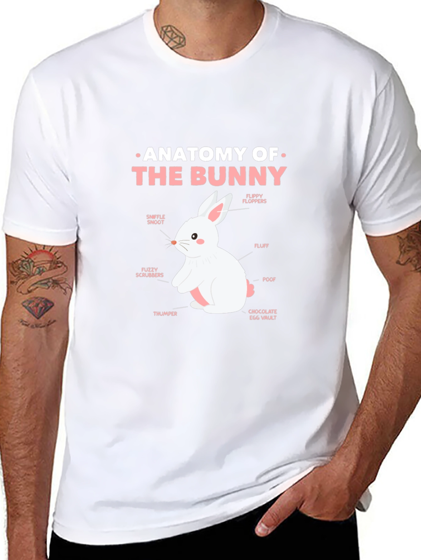 Anatomy of a Bunny T-Shirt
