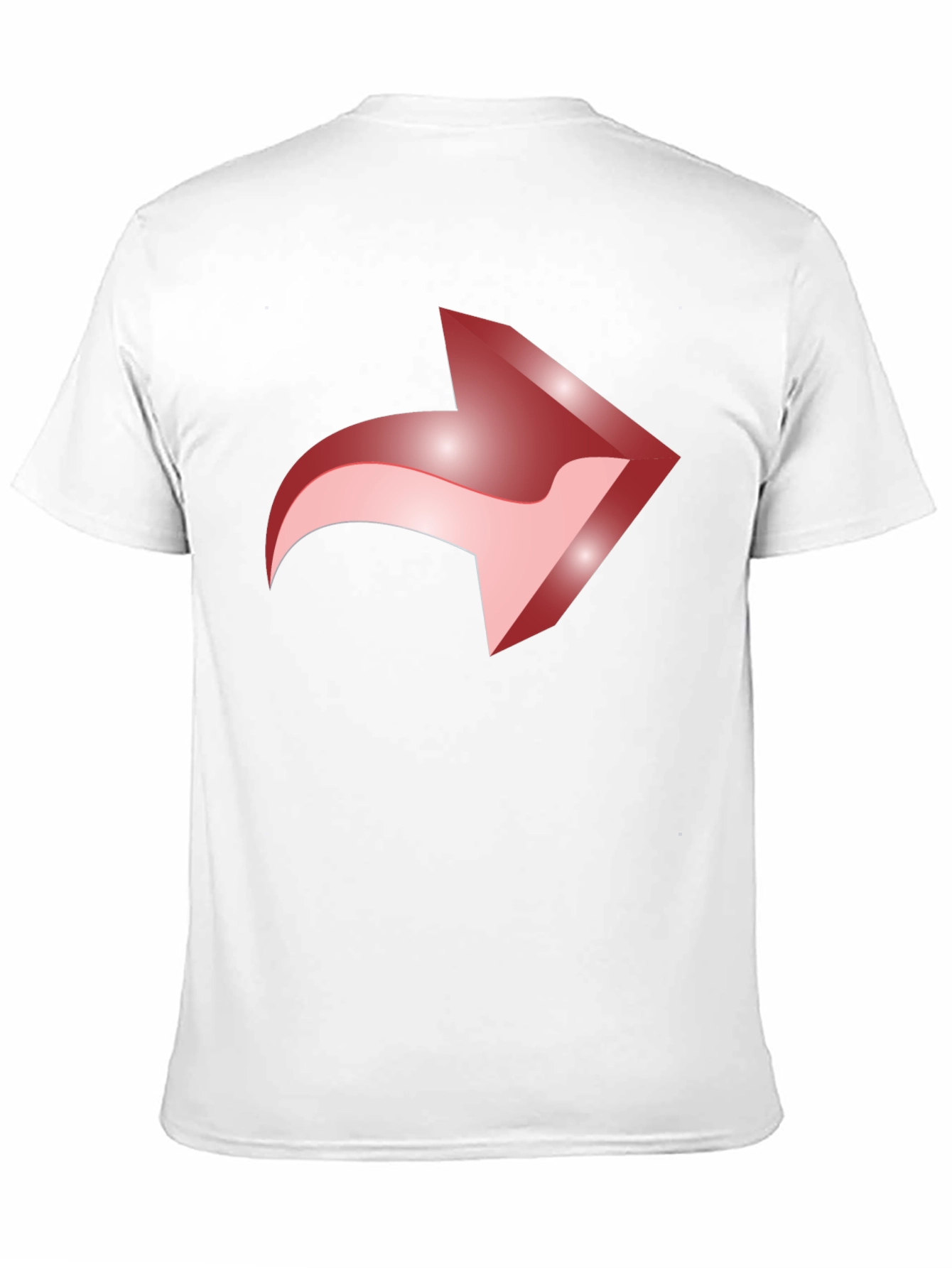 Forward Share Arrow Graphic Tee - Black Casual Cotton T-Shirt