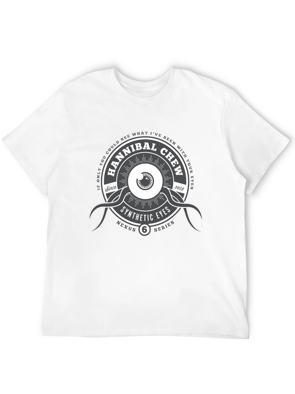 Hannibal Chew Synthetic Eyes Graphic T-Shirt