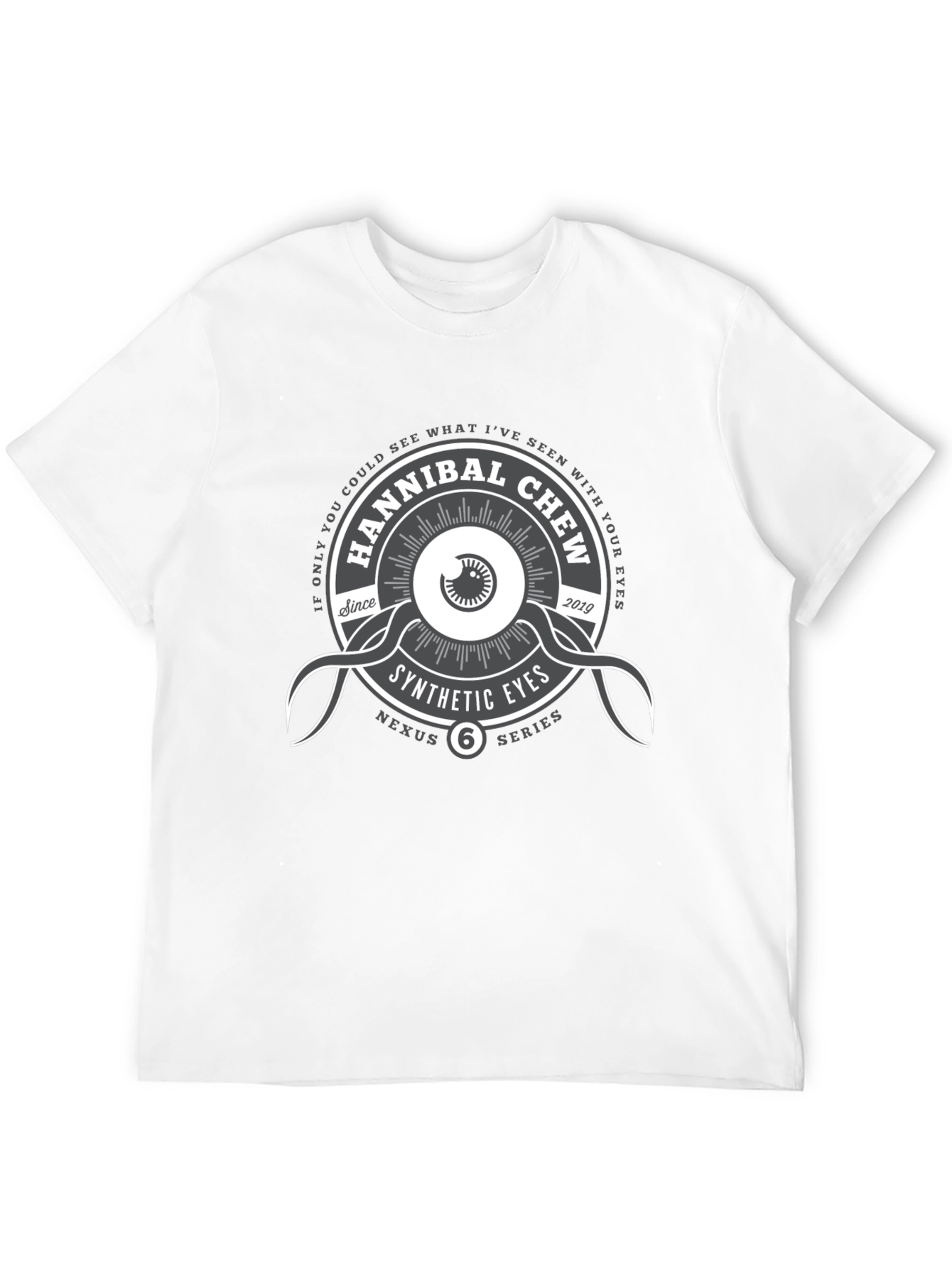 Hannibal Chew Synthetic Eyes Graphic T-Shirt