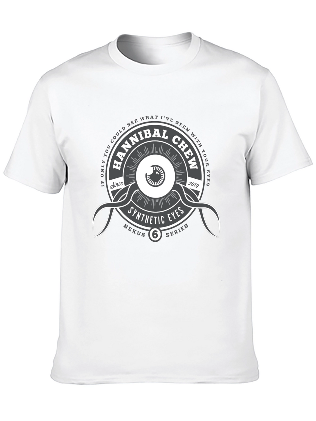 Hannibal Chew Synthetic Eyes Graphic T-Shirt