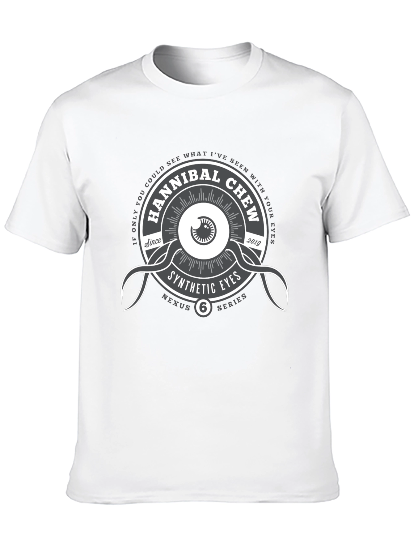 Hannibal Chew Synthetic Eyes Graphic T-Shirt