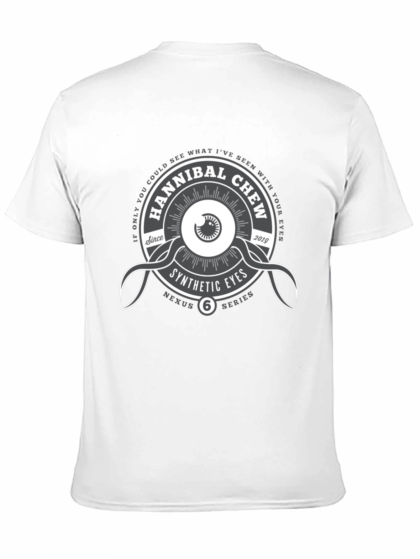 Hannibal Chew Synthetic Eyes Graphic T-Shirt