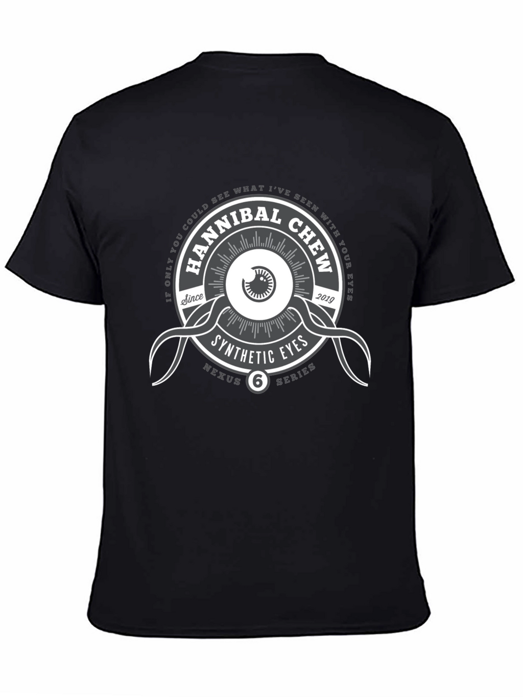 Hannibal Chew Synthetic Eyes Graphic T-Shirt