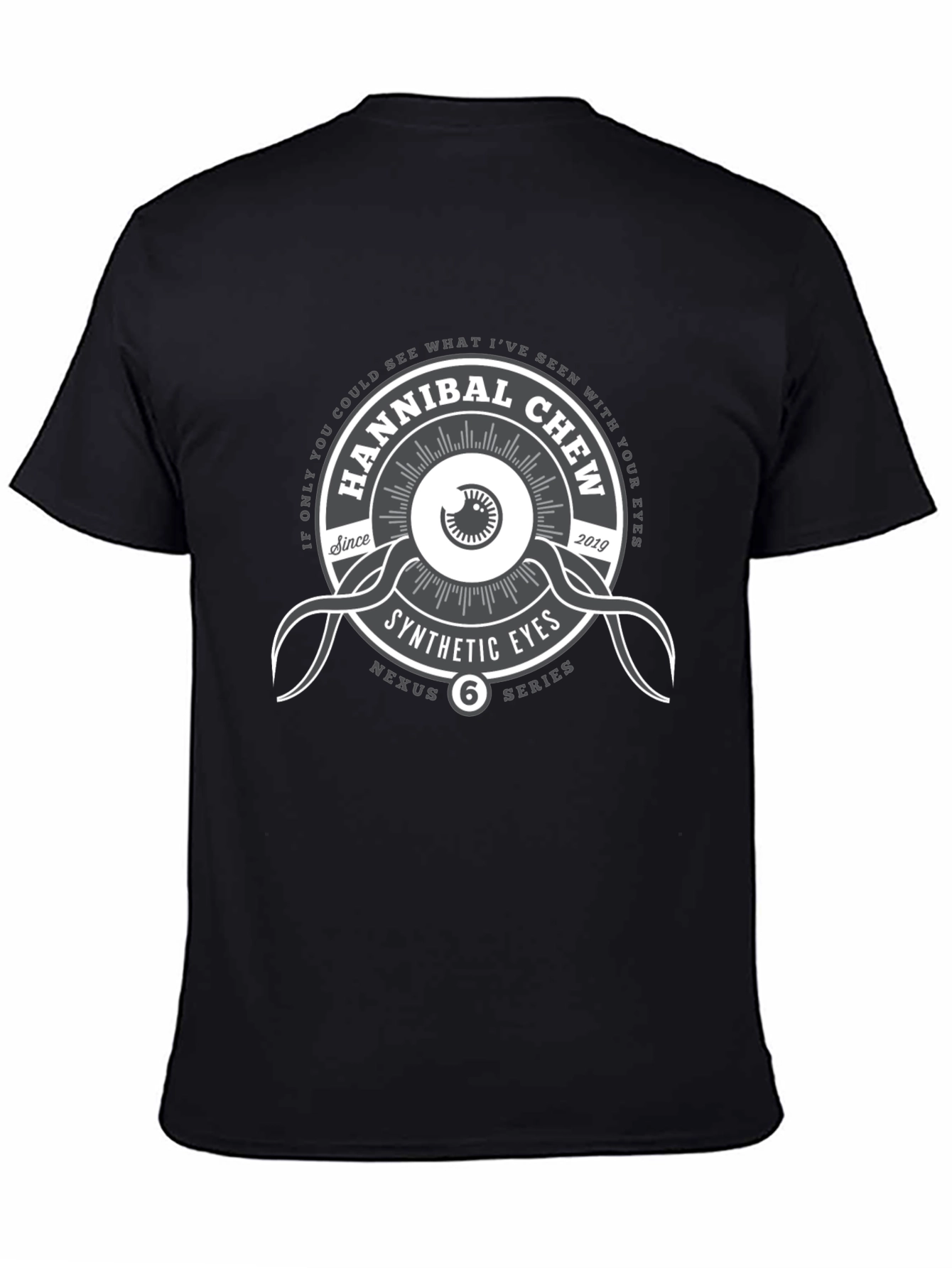 Hannibal Chew Synthetic Eyes Graphic T-Shirt