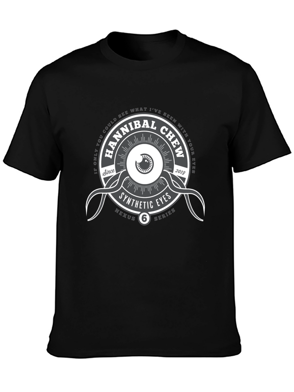 Hannibal Chew Synthetic Eyes Graphic T-Shirt