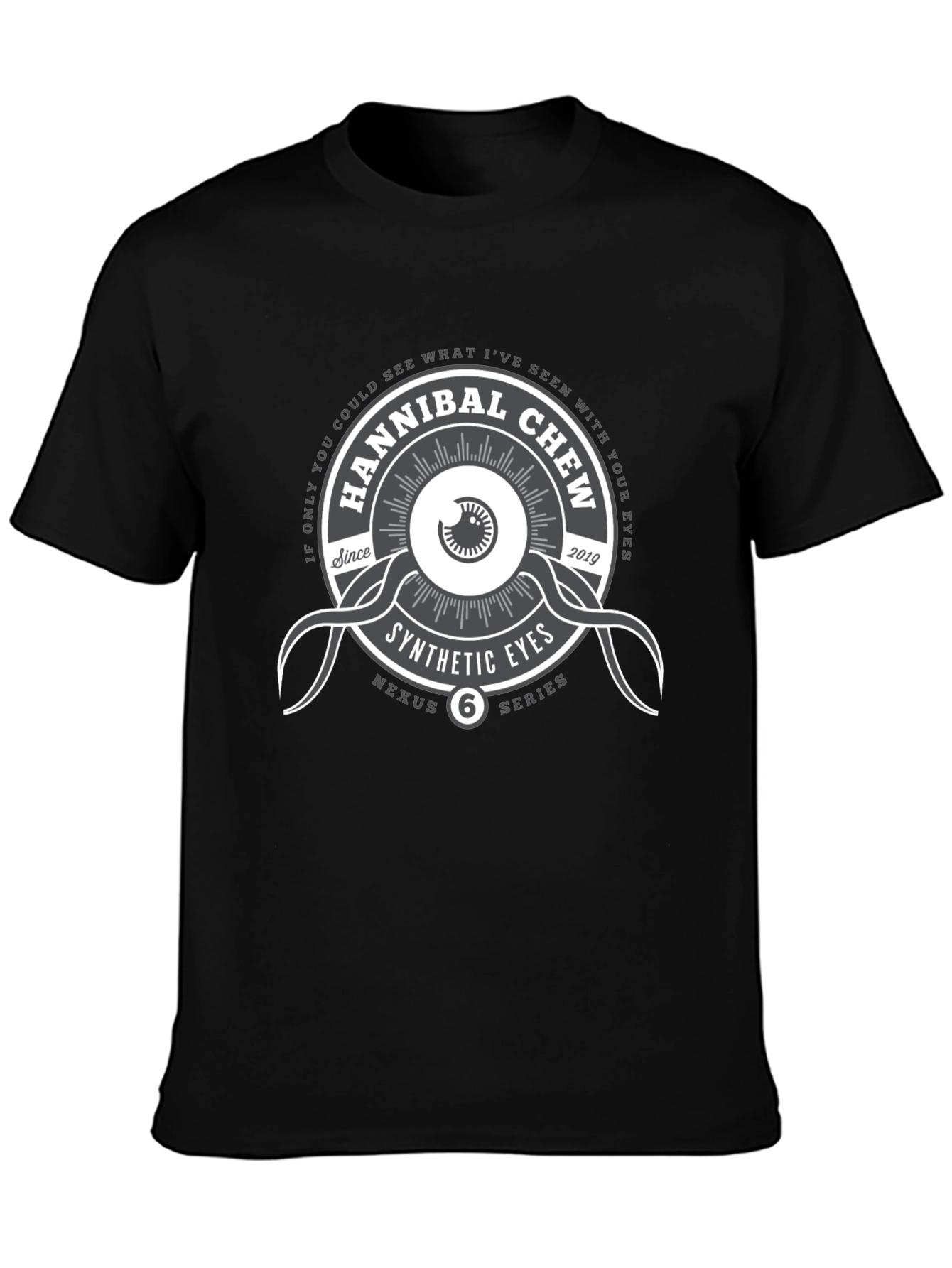Hannibal Chew Synthetic Eyes Graphic T-Shirt