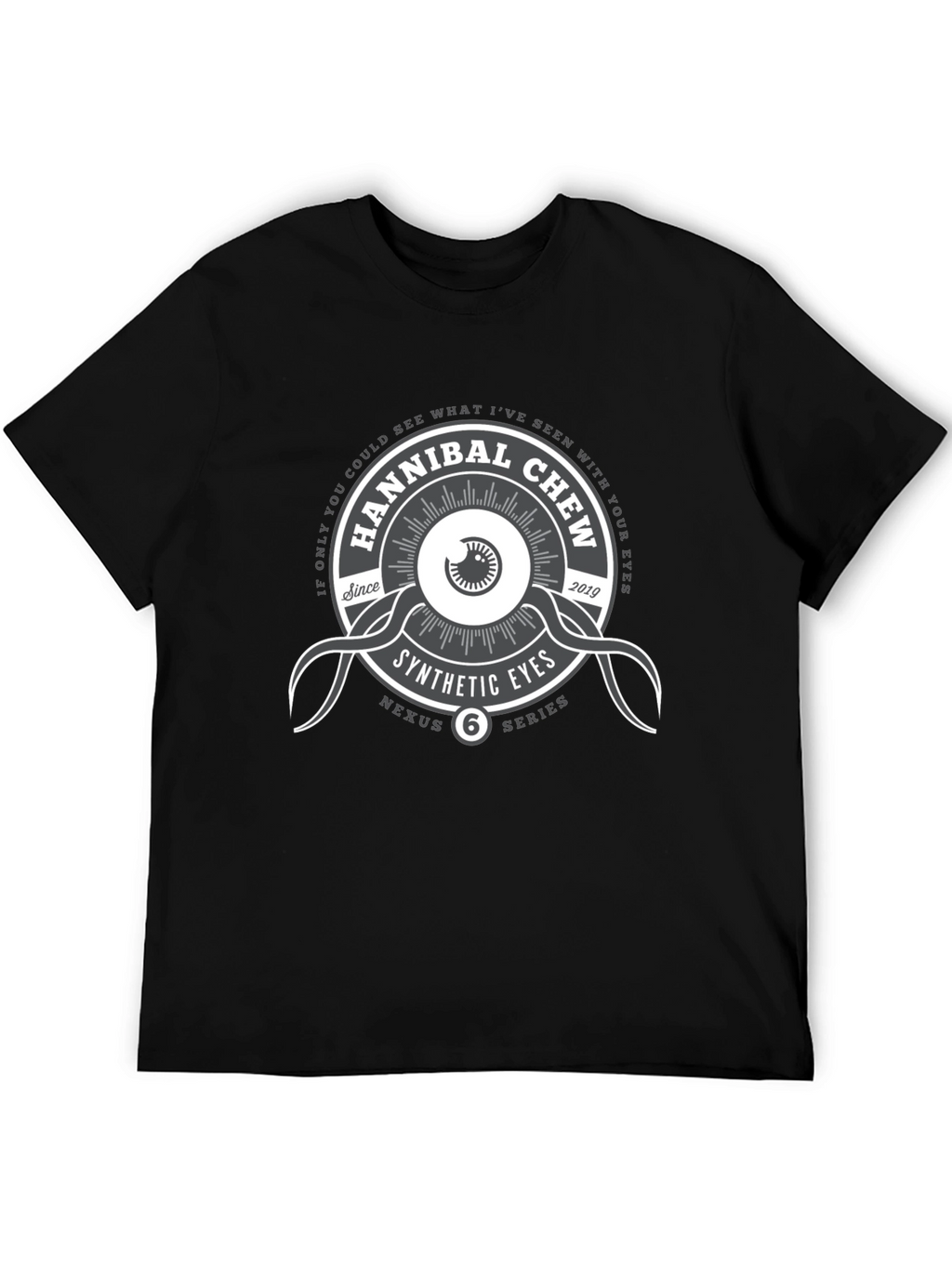 Hannibal Chew Synthetic Eyes Graphic T-Shirt