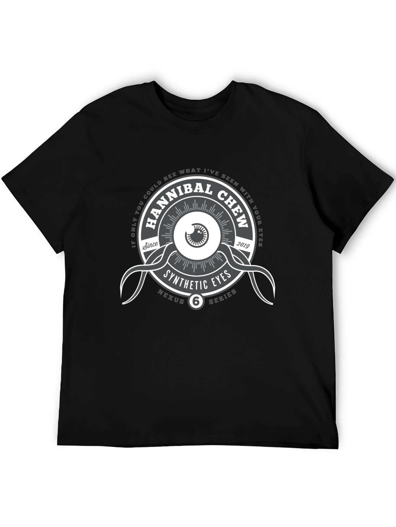 Hannibal Chew Synthetic Eyes Graphic T-Shirt