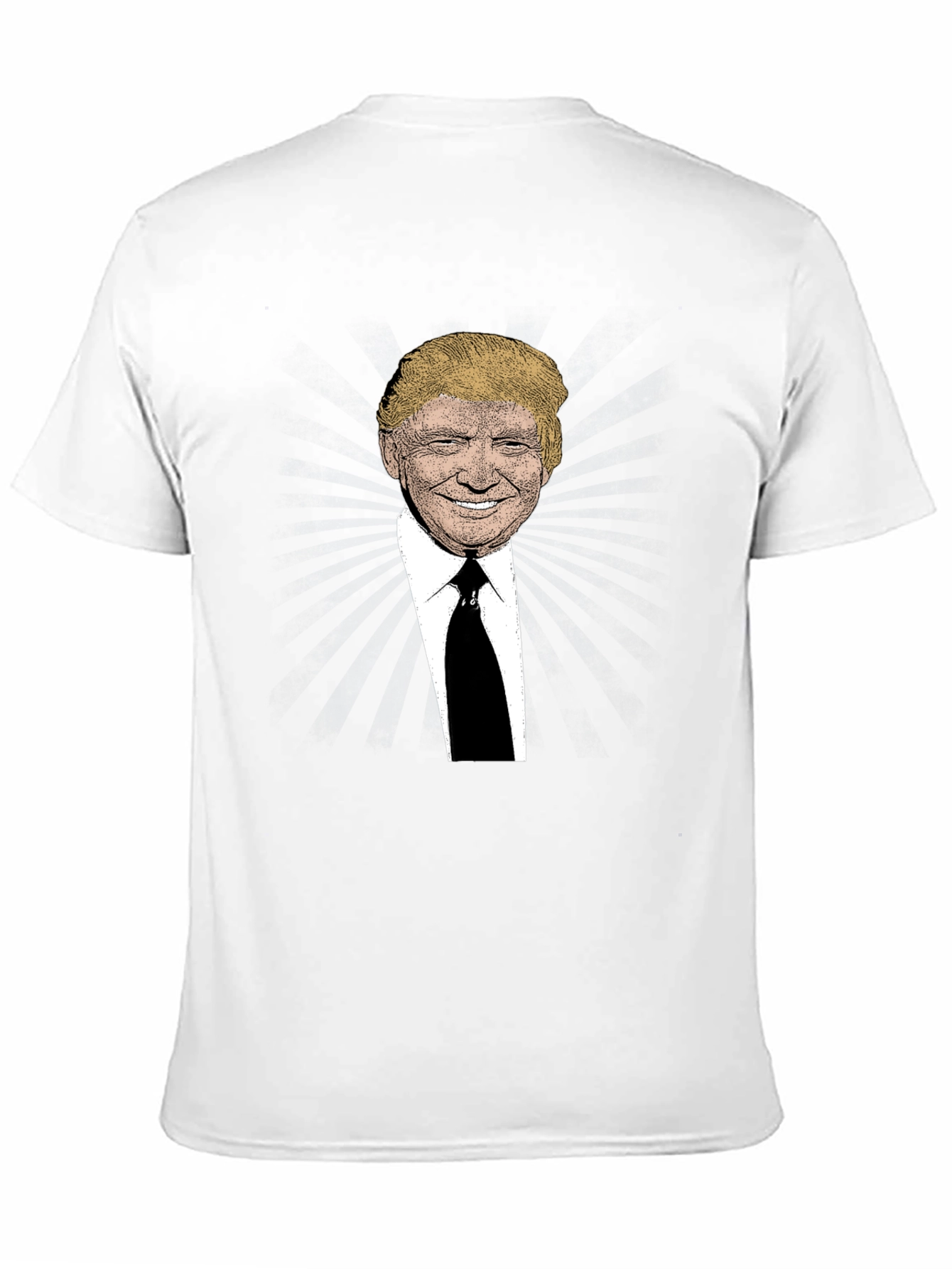 Trump Graphic Print Black T-Shirt
