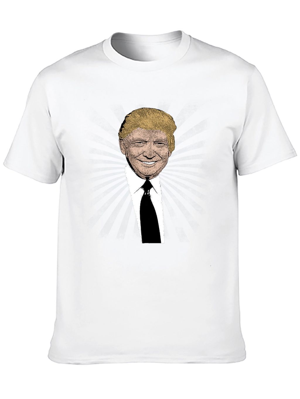 Trump Graphic Print Black T-Shirt