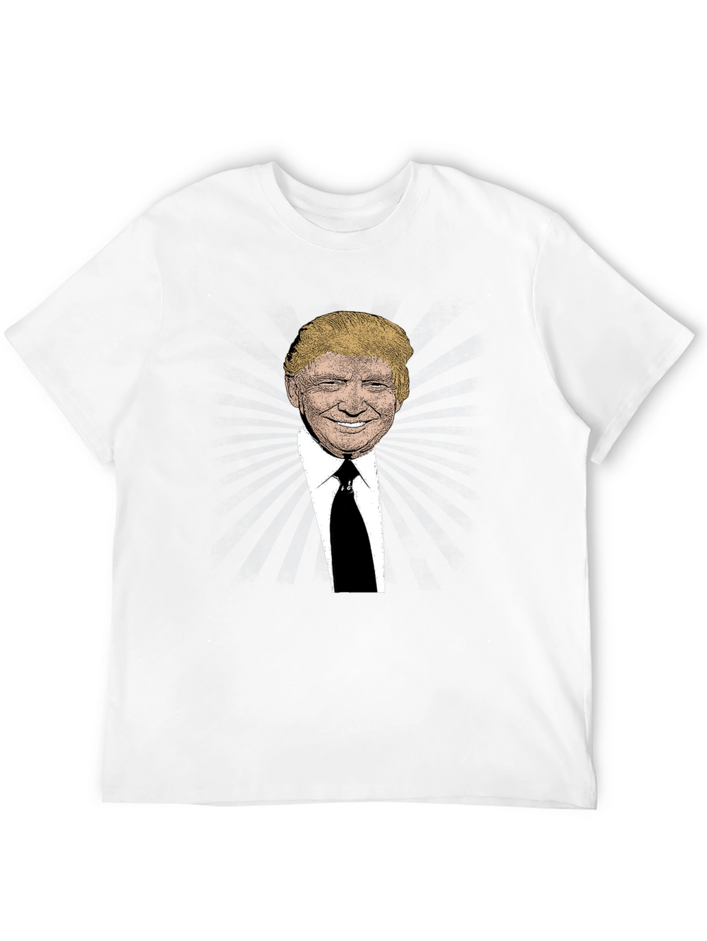 Trump Graphic Print Black T-Shirt