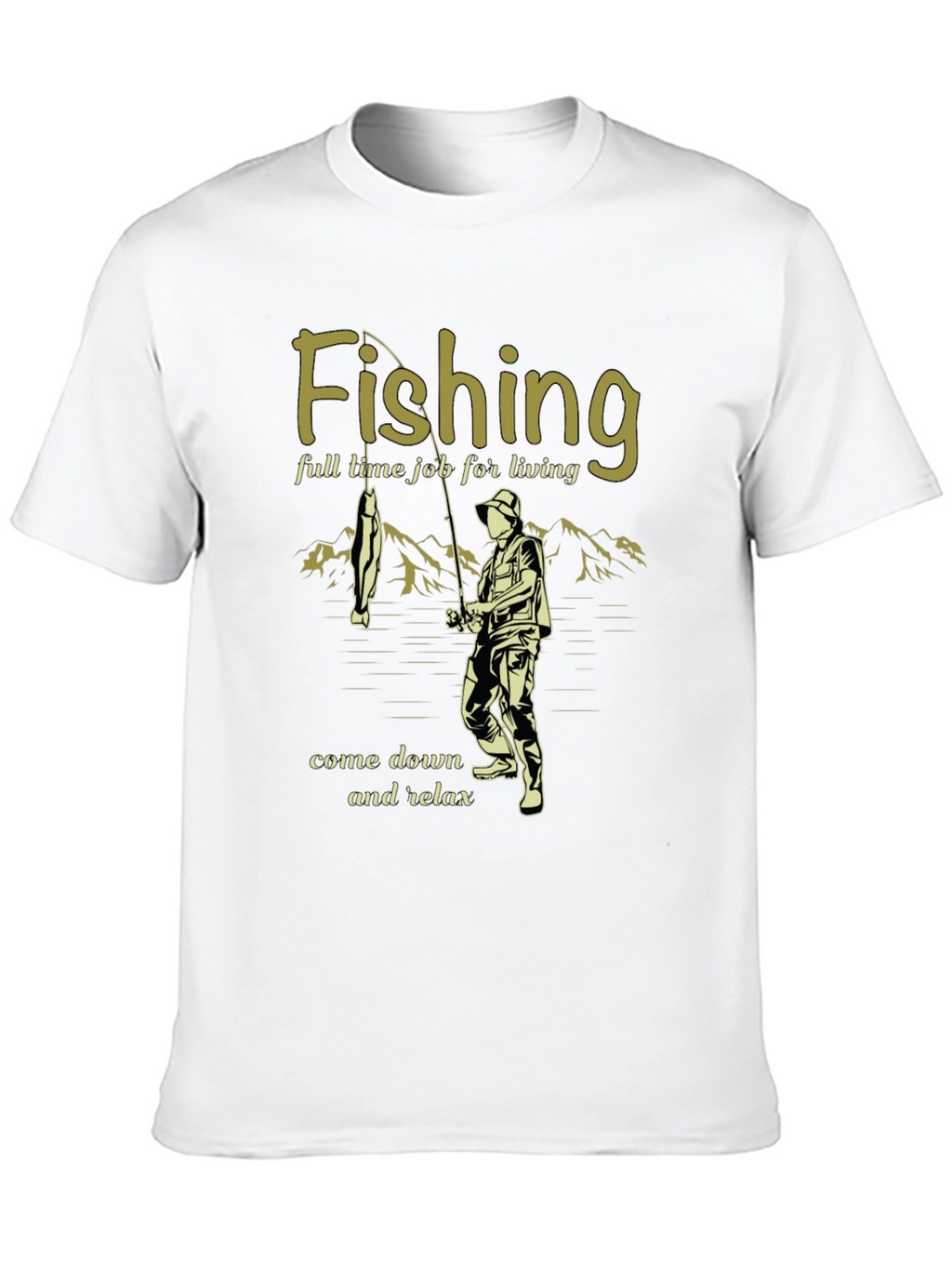Fishing T-Shirt - Relax and Enjoy Your Hobby