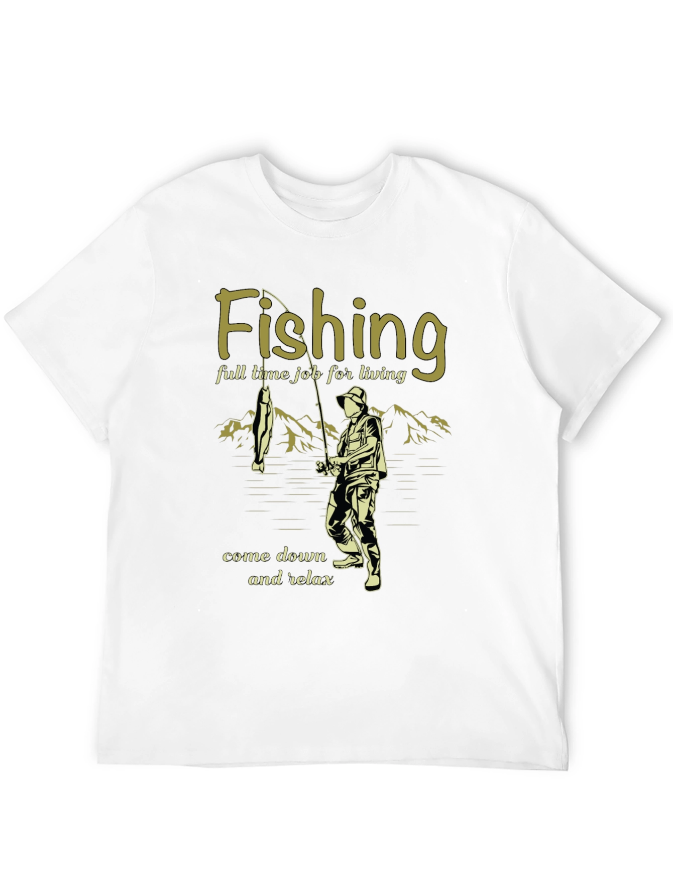 Fishing T-Shirt - Relax and Enjoy Your Hobby