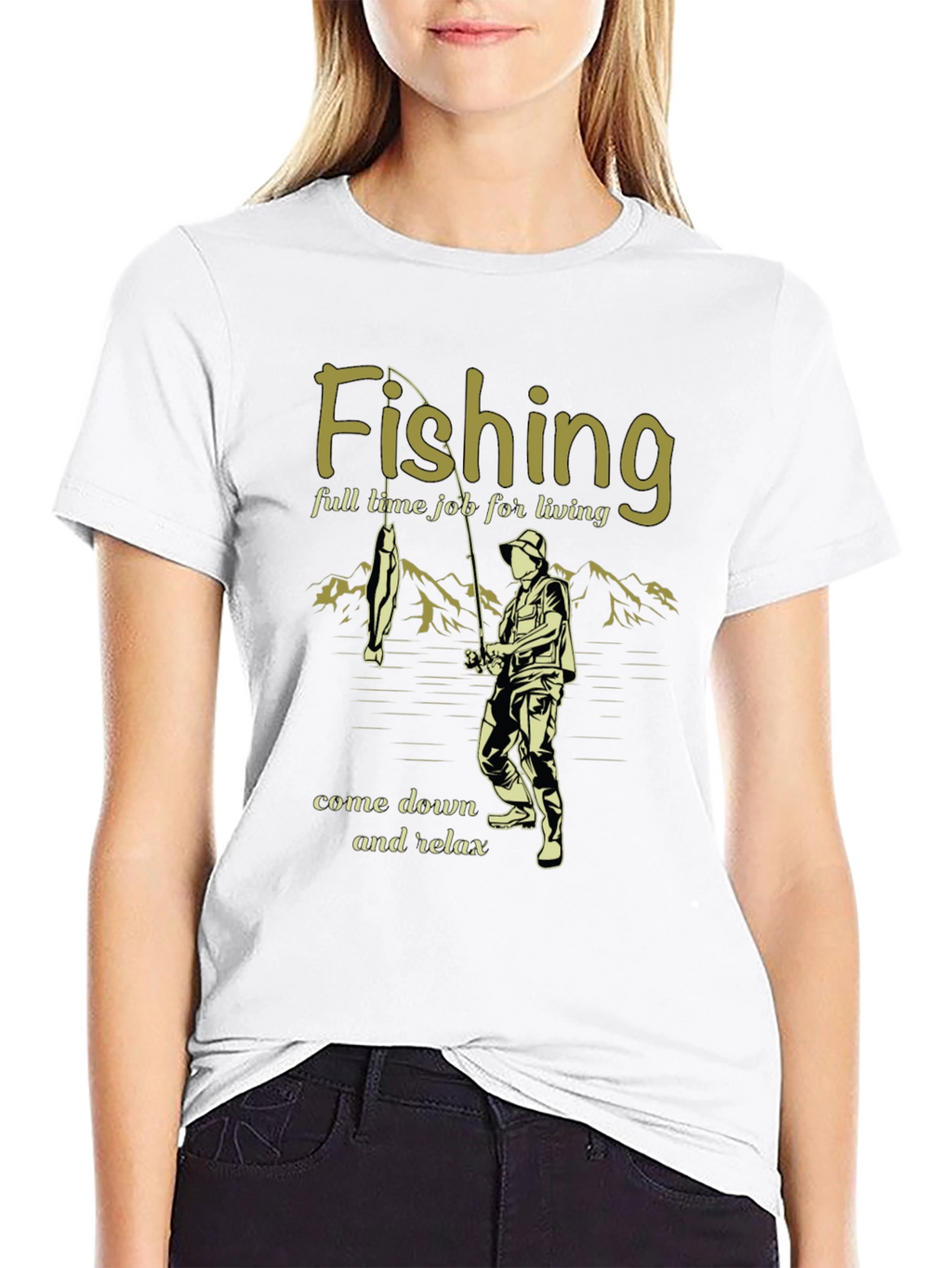 Fishing T-Shirt - Relax and Enjoy Your Hobby