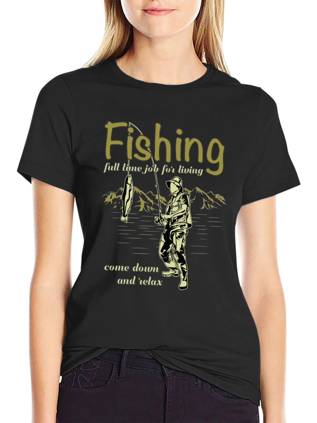 Fishing T-Shirt - Relax and Enjoy Your Hobby