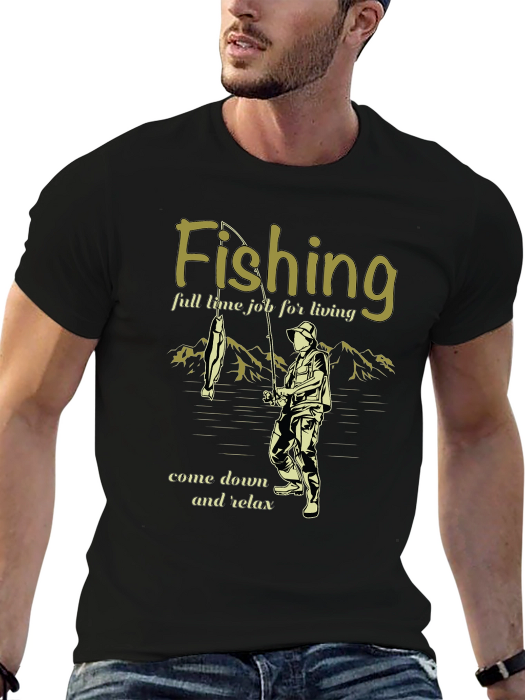 Fishing T-Shirt - Relax and Enjoy Your Hobby