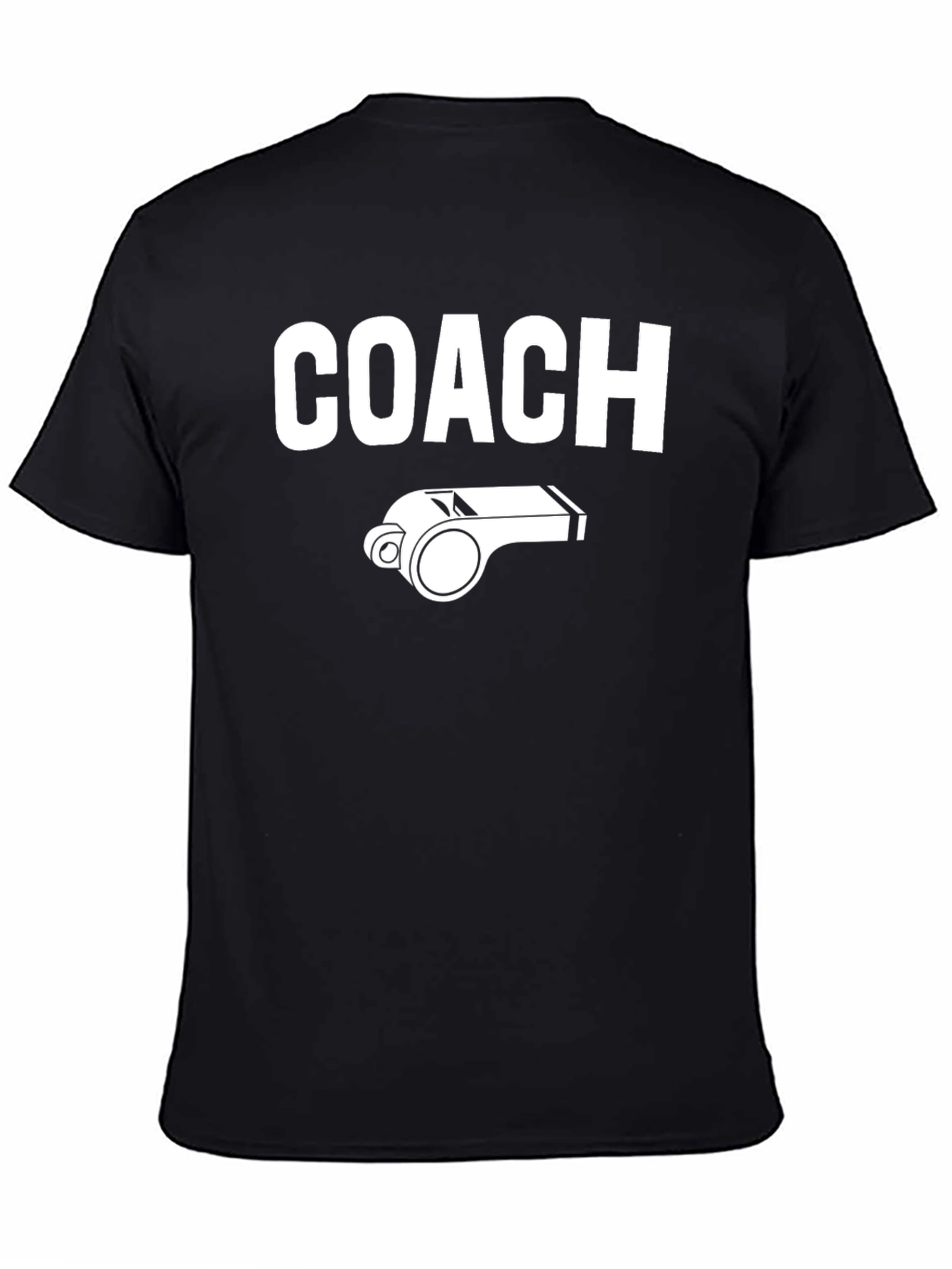 Coach Whistle Graphic T-Shirt