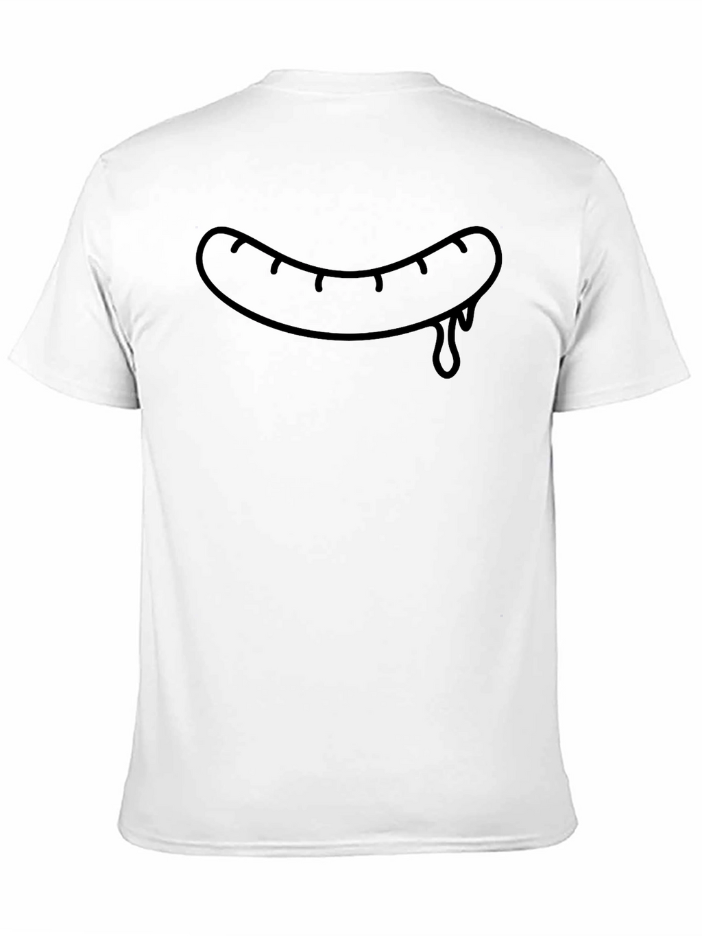 Sausage Graphic T-Shirt - Unisex Black Tee