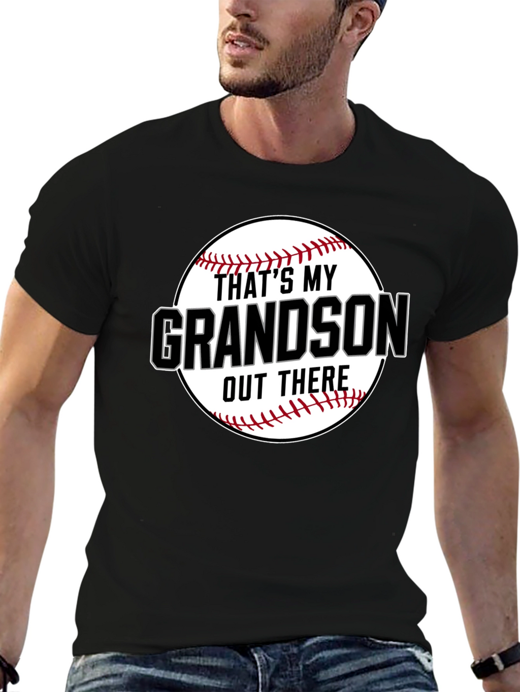 Thats My Grandson Baseball T-Shirt