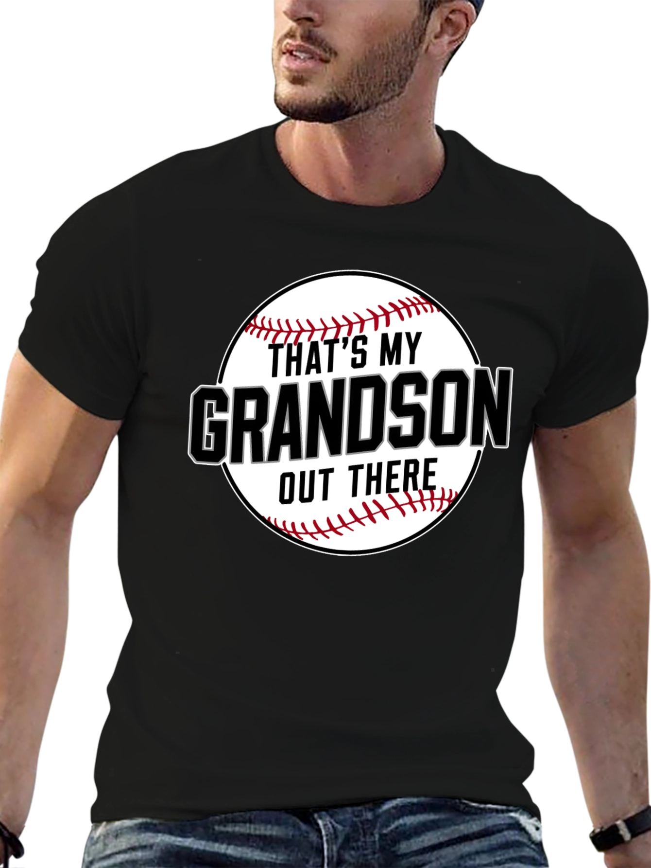Thats My Grandson Baseball T-Shirt