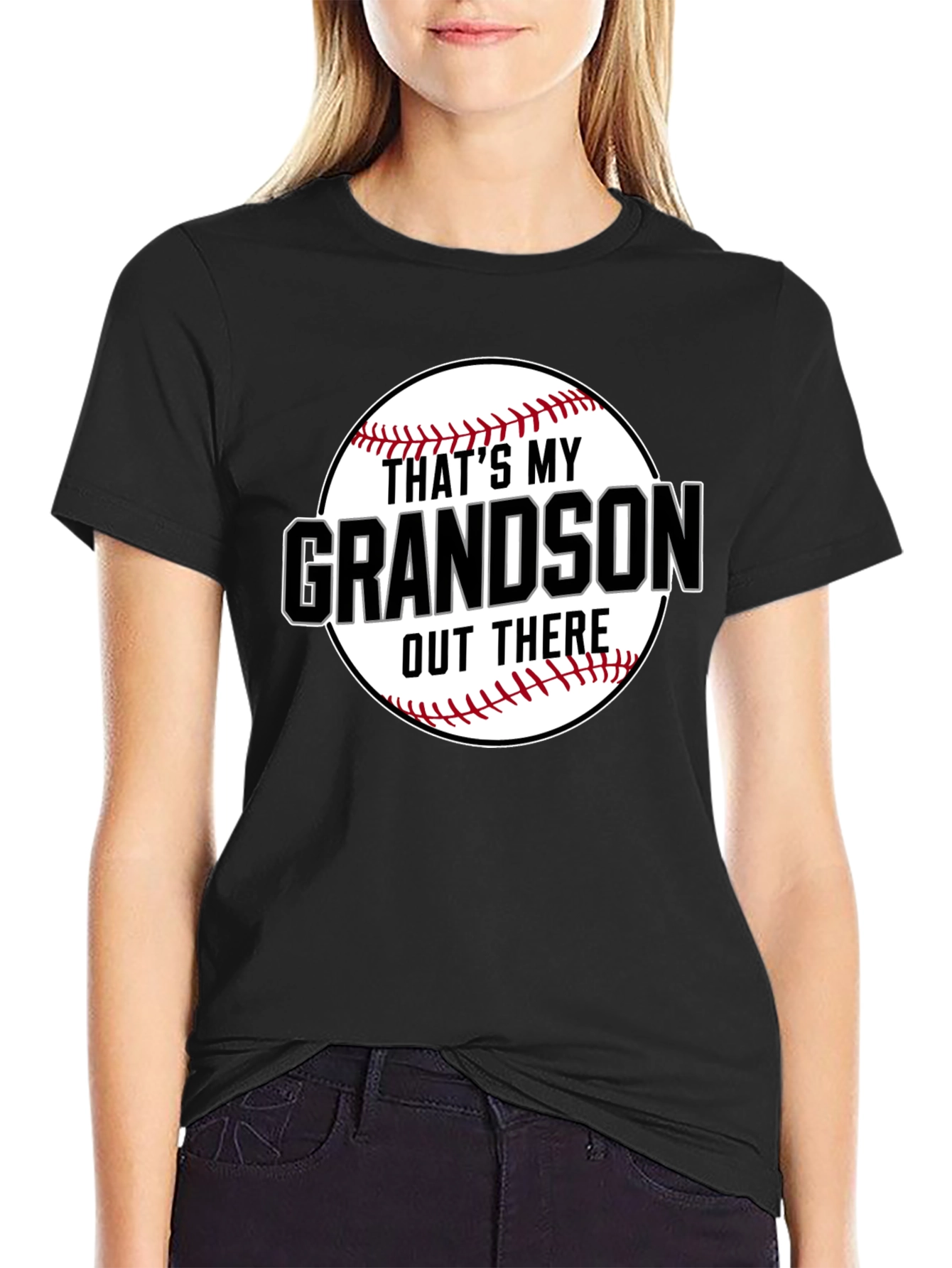 Thats My Grandson Baseball T-Shirt