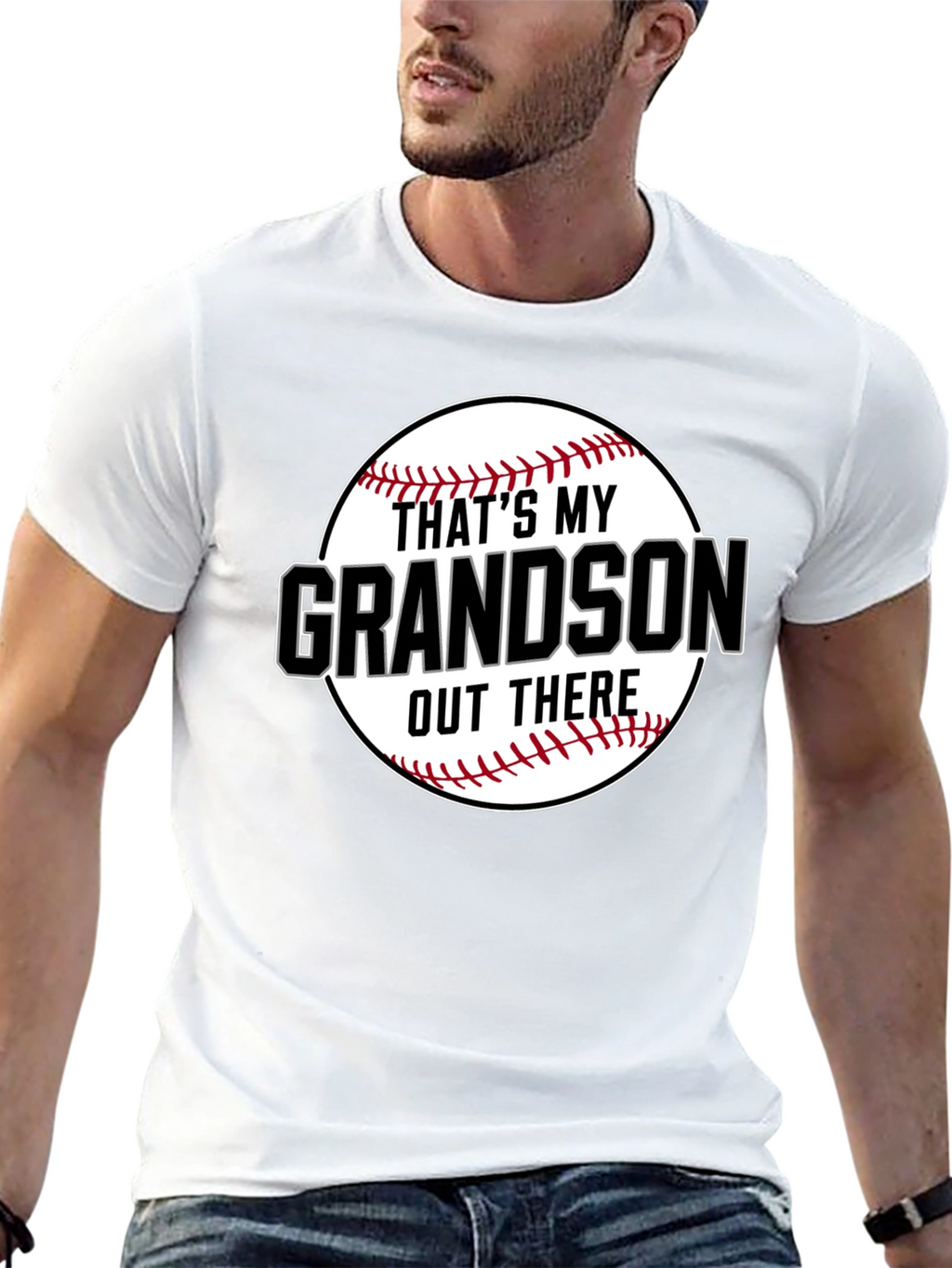 Thats My Grandson Baseball T-Shirt