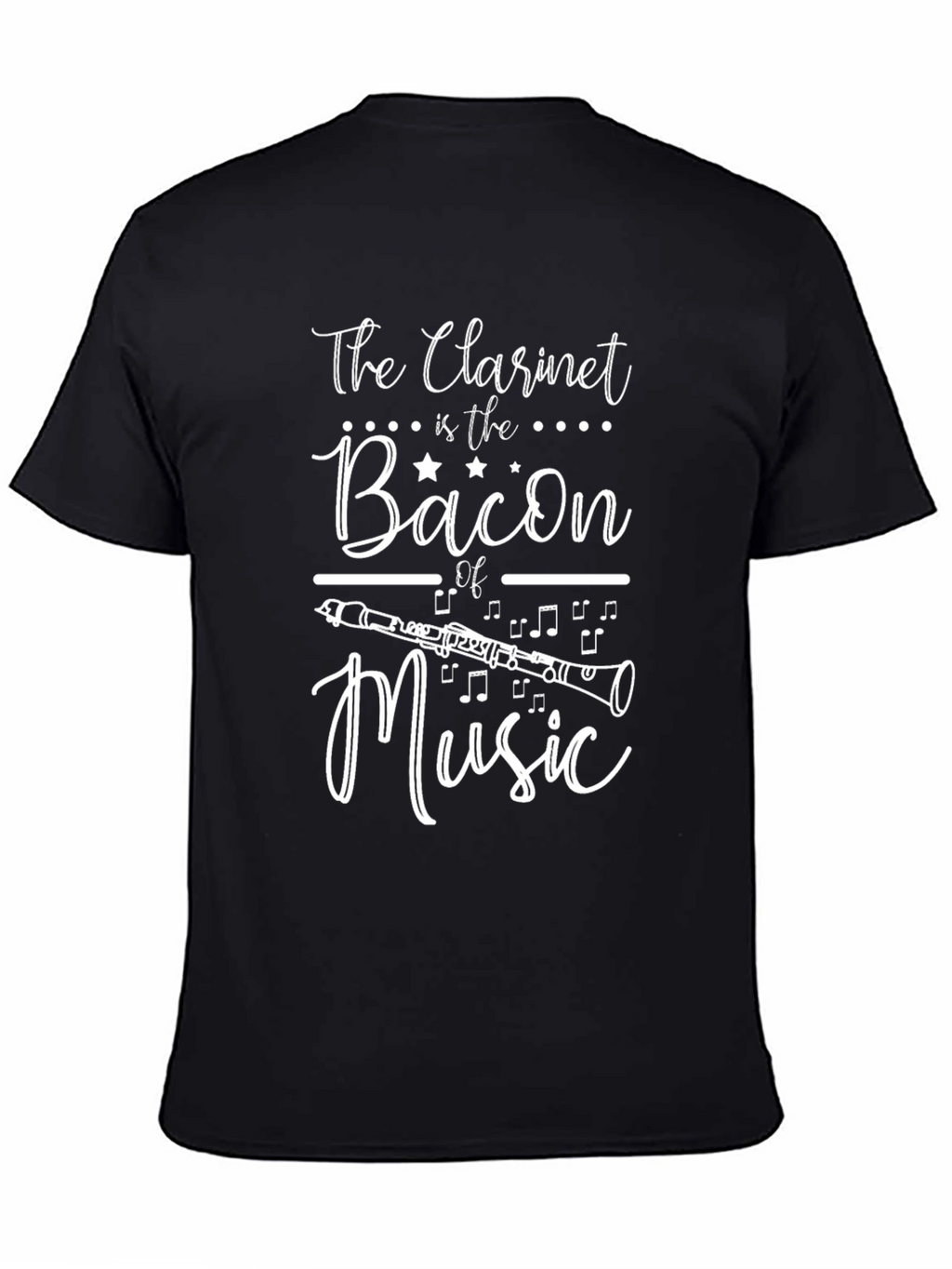 Clarinet & Bacon Music T-Shirt