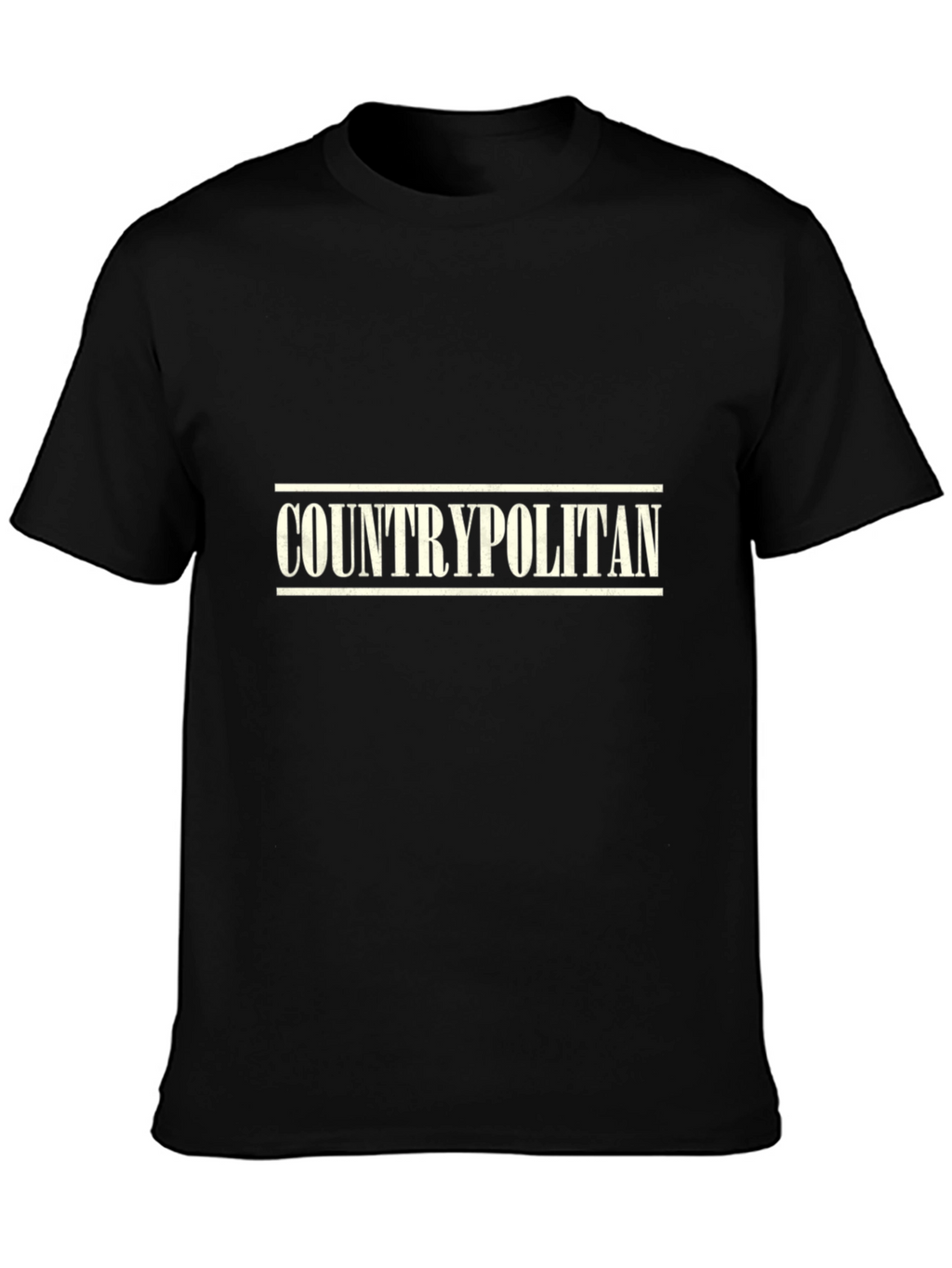 Countrypolitan Black T-Shirt