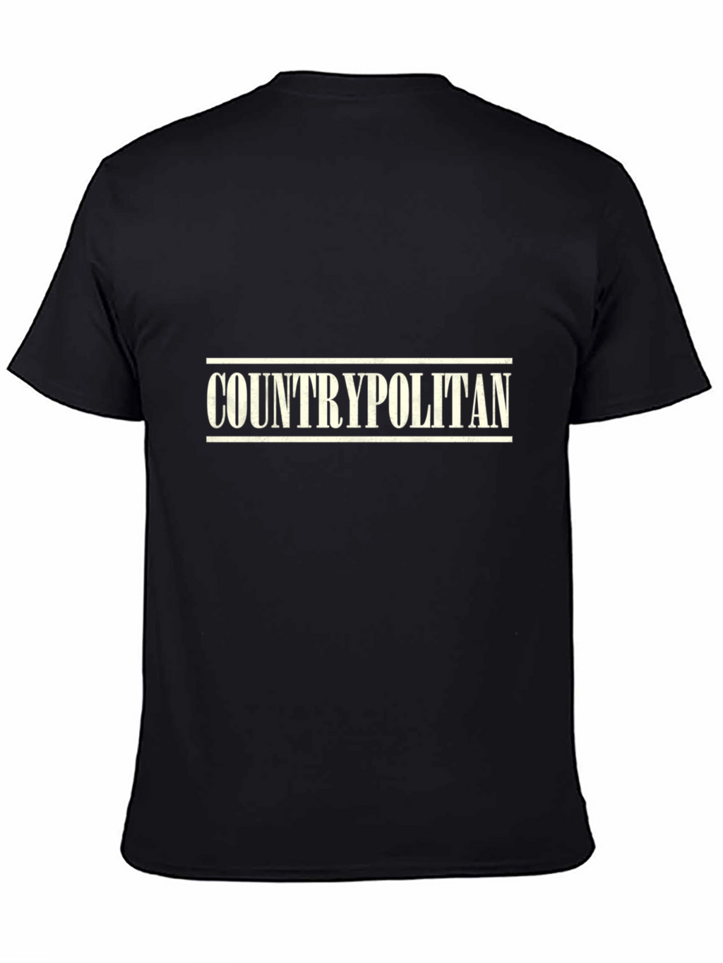 Countrypolitan Black T-Shirt