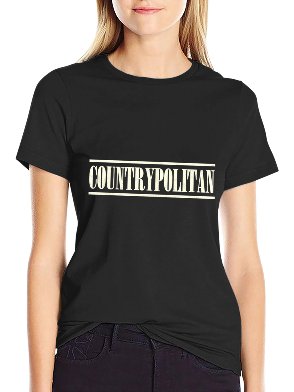 Countrypolitan Black T-Shirt