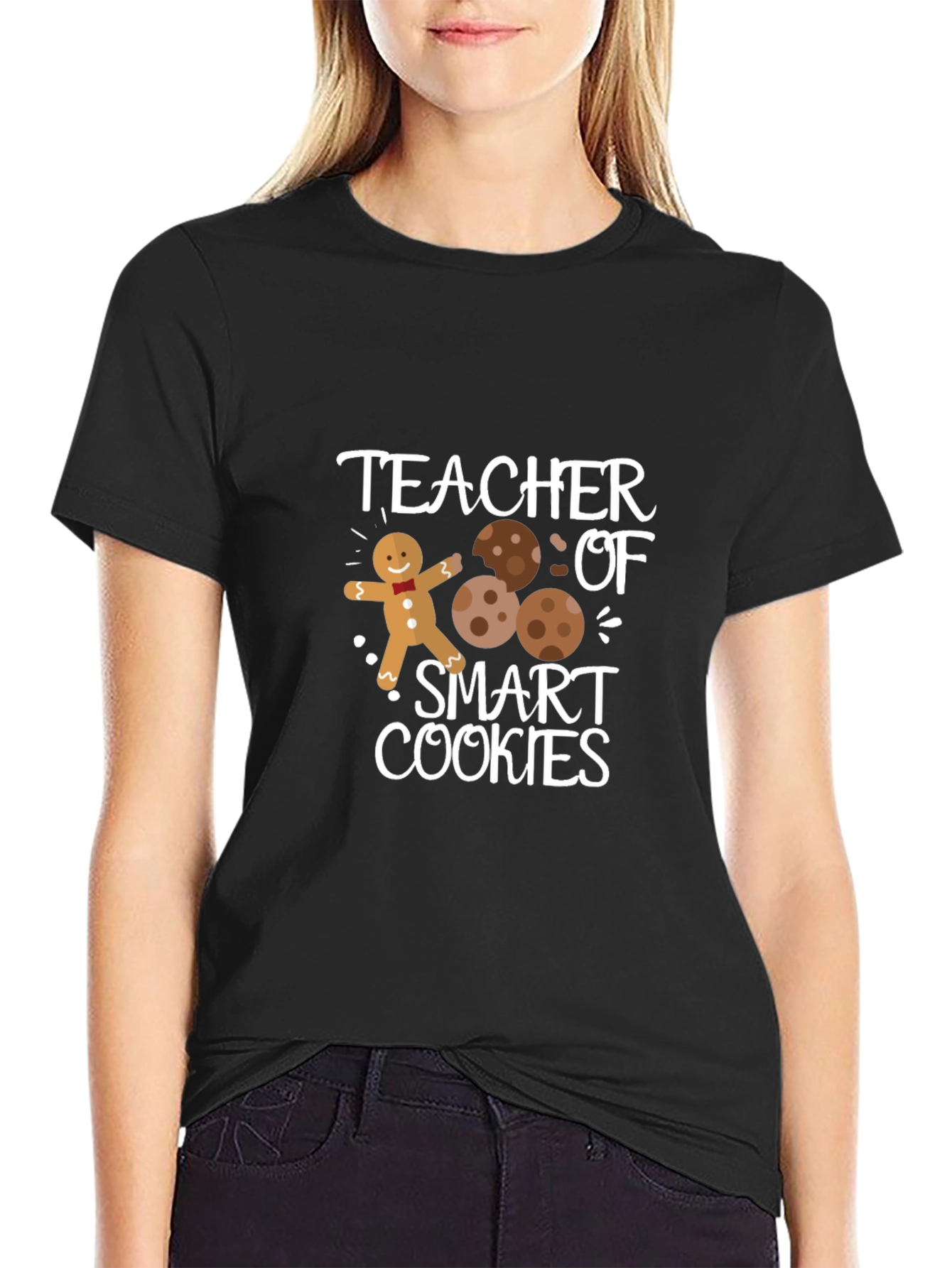 Teacher of Smart Cookies Graphic T-Shirt