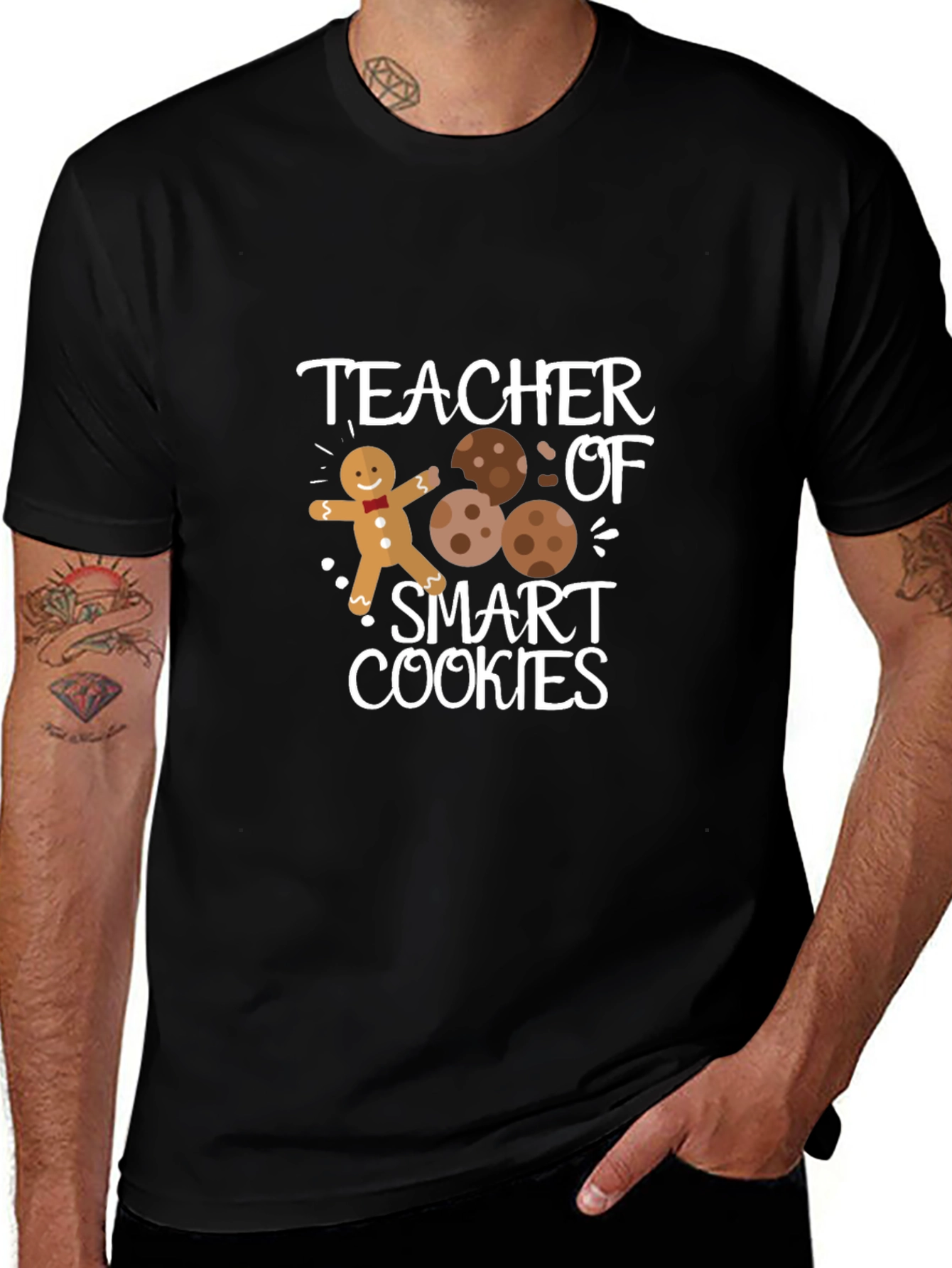 Teacher of Smart Cookies Graphic T-Shirt