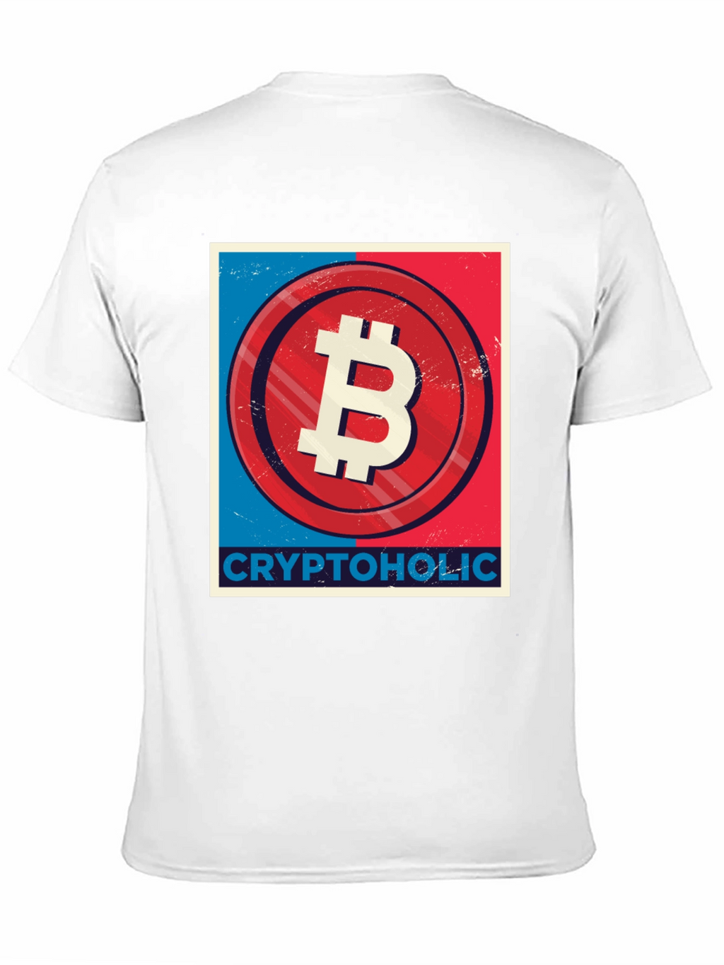 CryptoHolic Bitcoin Graphic Tee - Black
