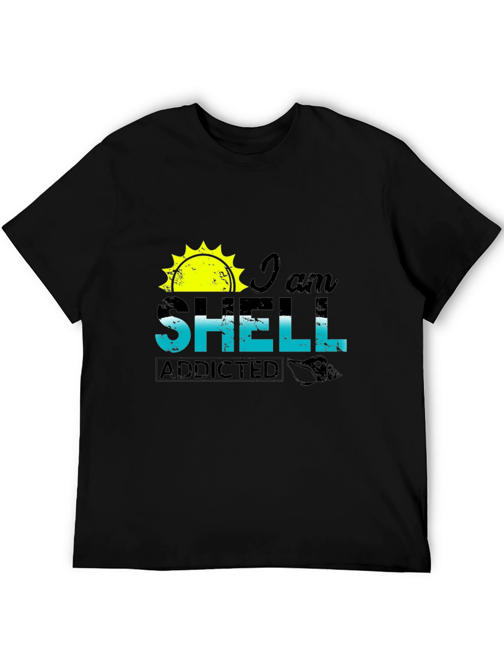 I am Shell Addicted T-Shirt - Beach Lover Tee