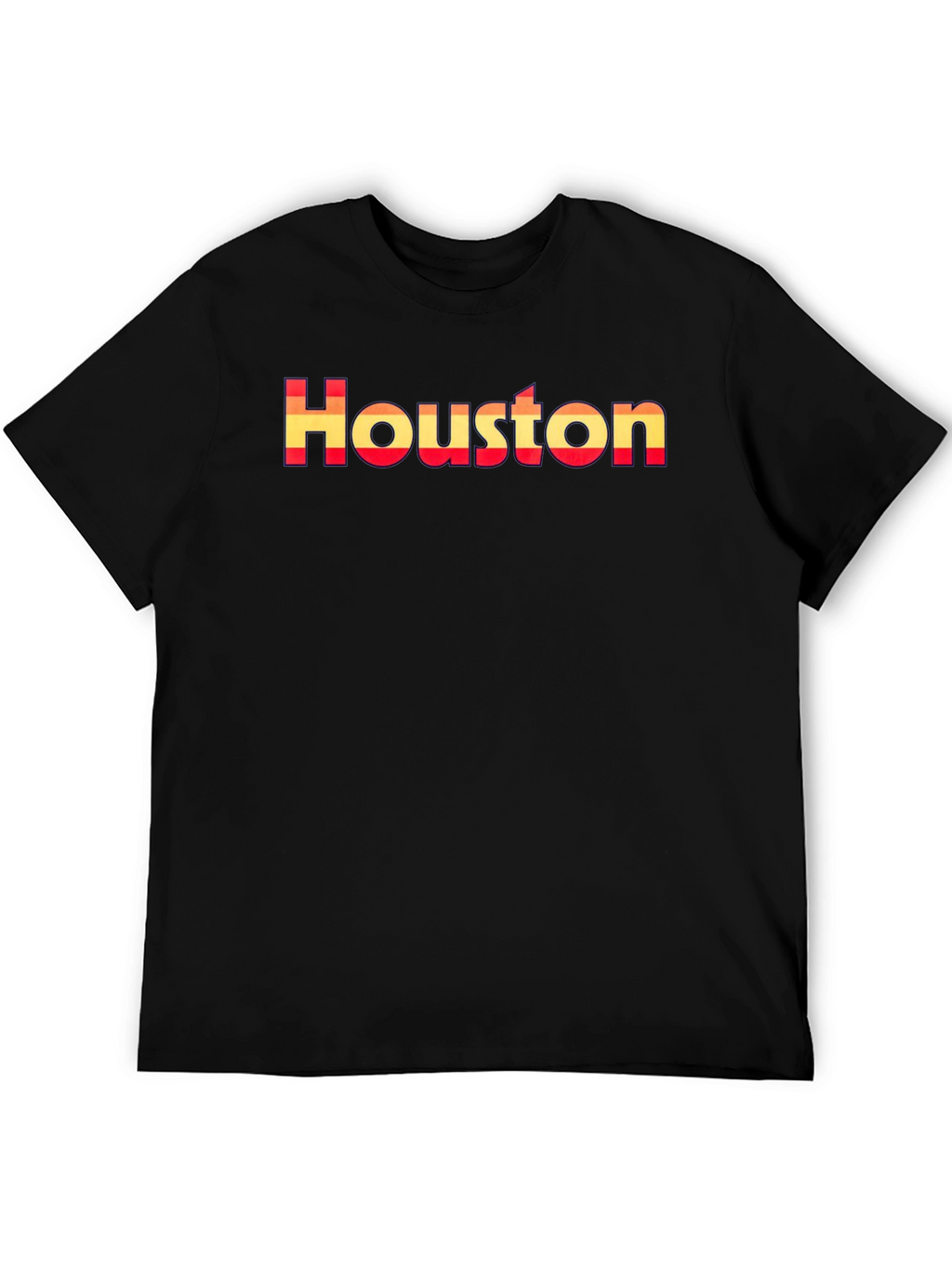 Houston Retro Graphic Tee - Stylish City Pride