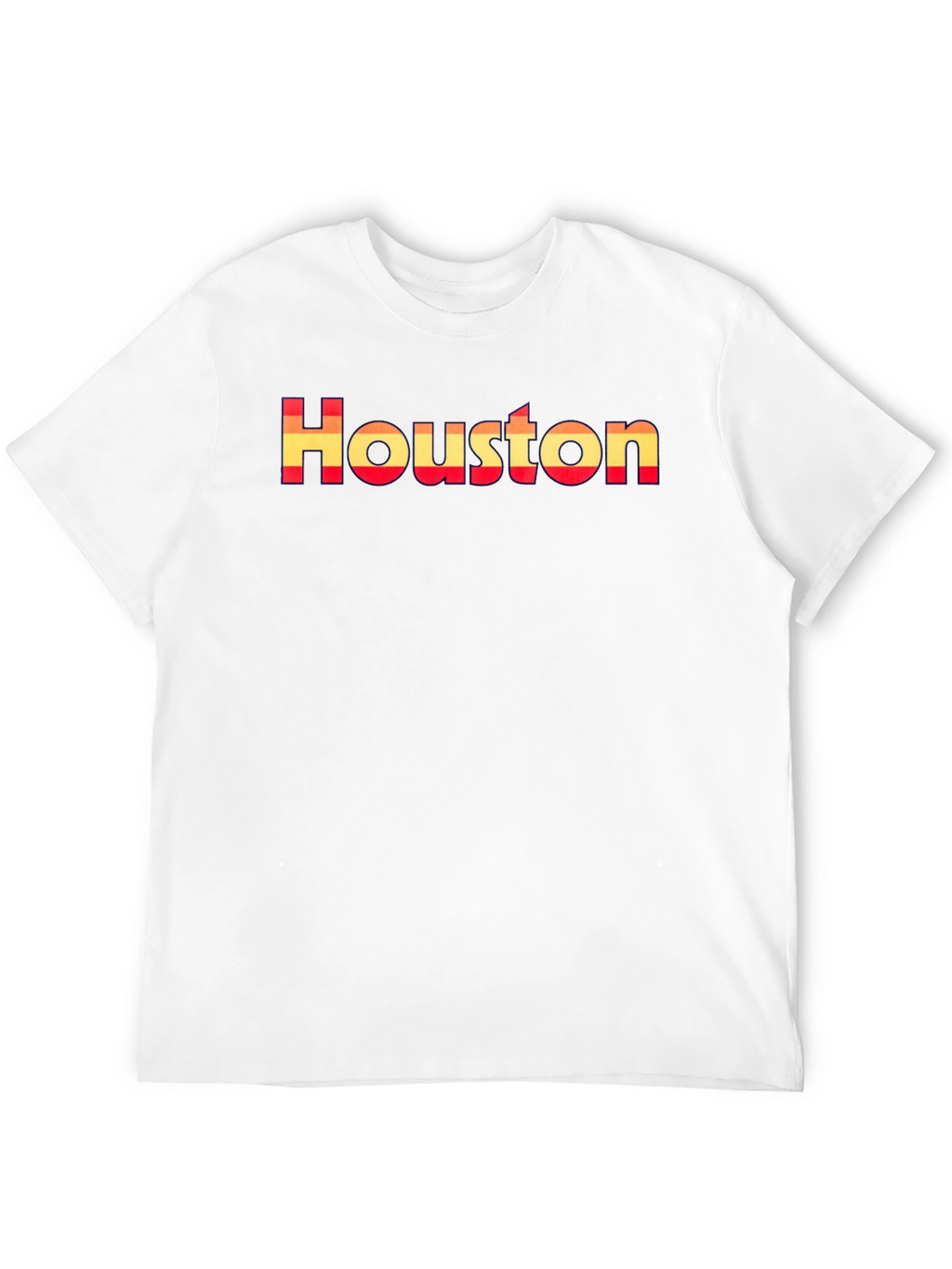 Houston Retro Graphic Tee - Stylish City Pride
