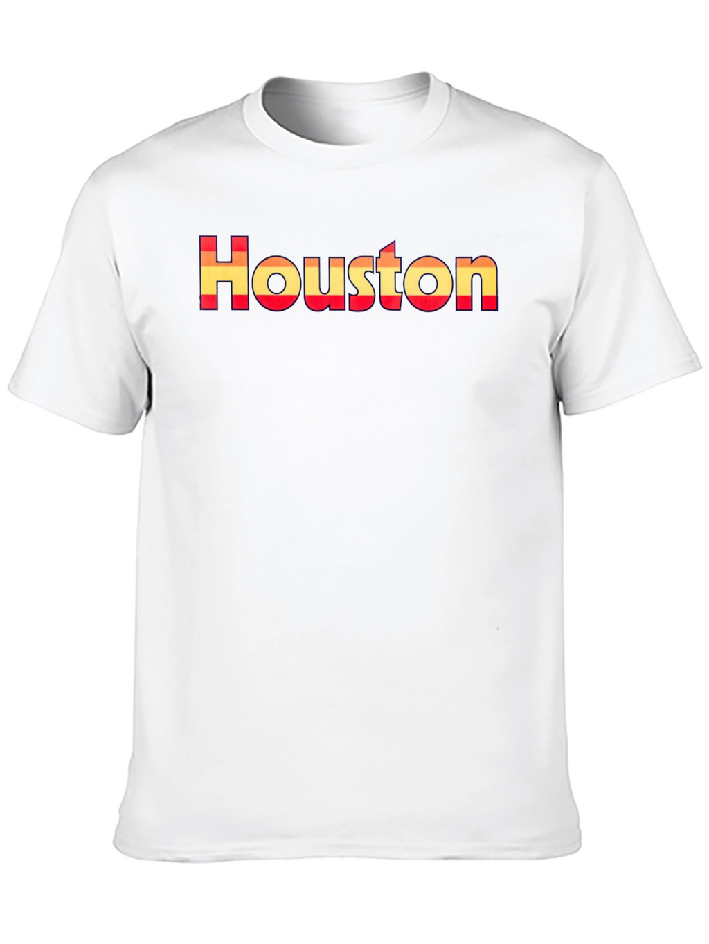 Houston Retro Graphic Tee - Stylish City Pride