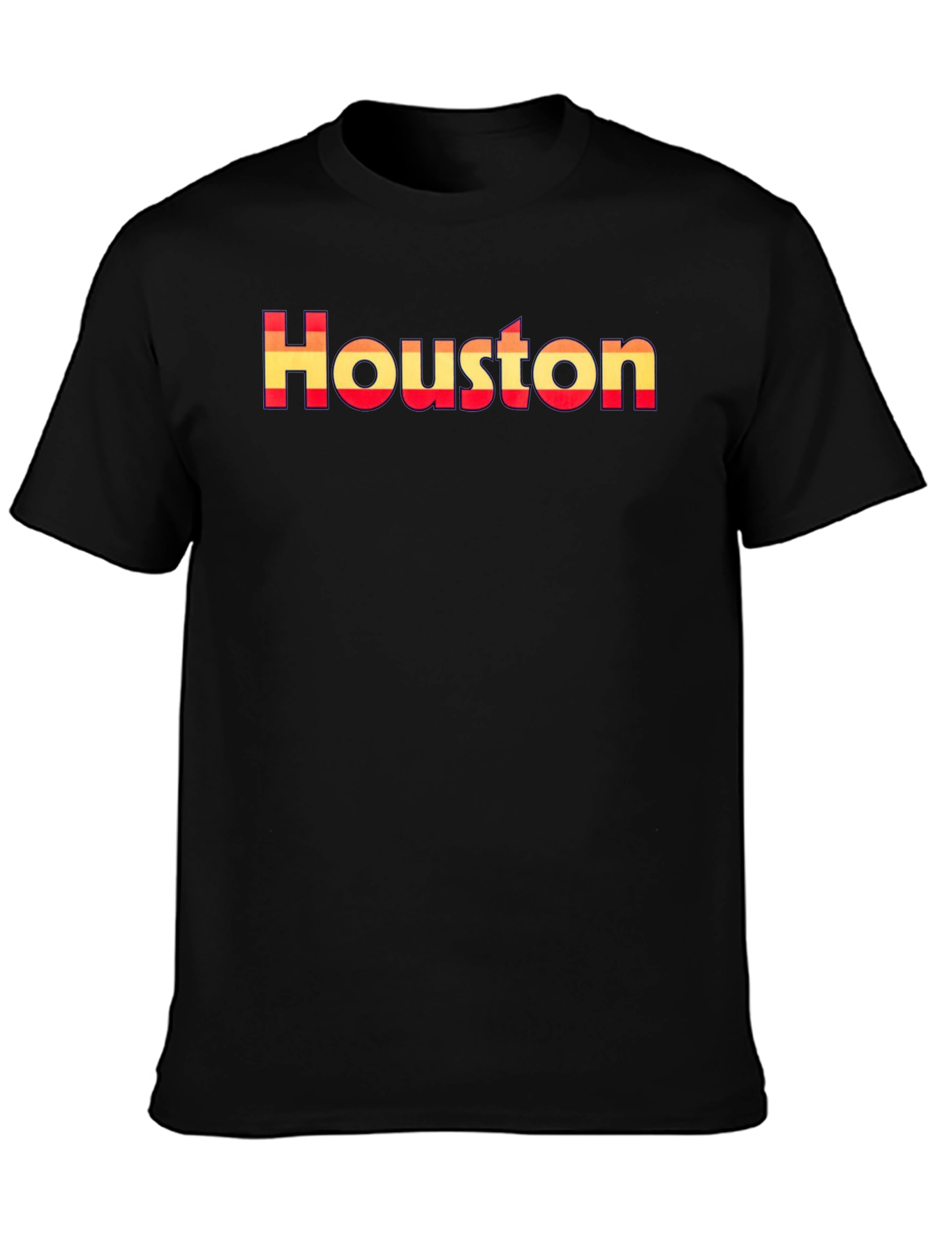 Houston Retro Graphic Tee - Stylish City Pride