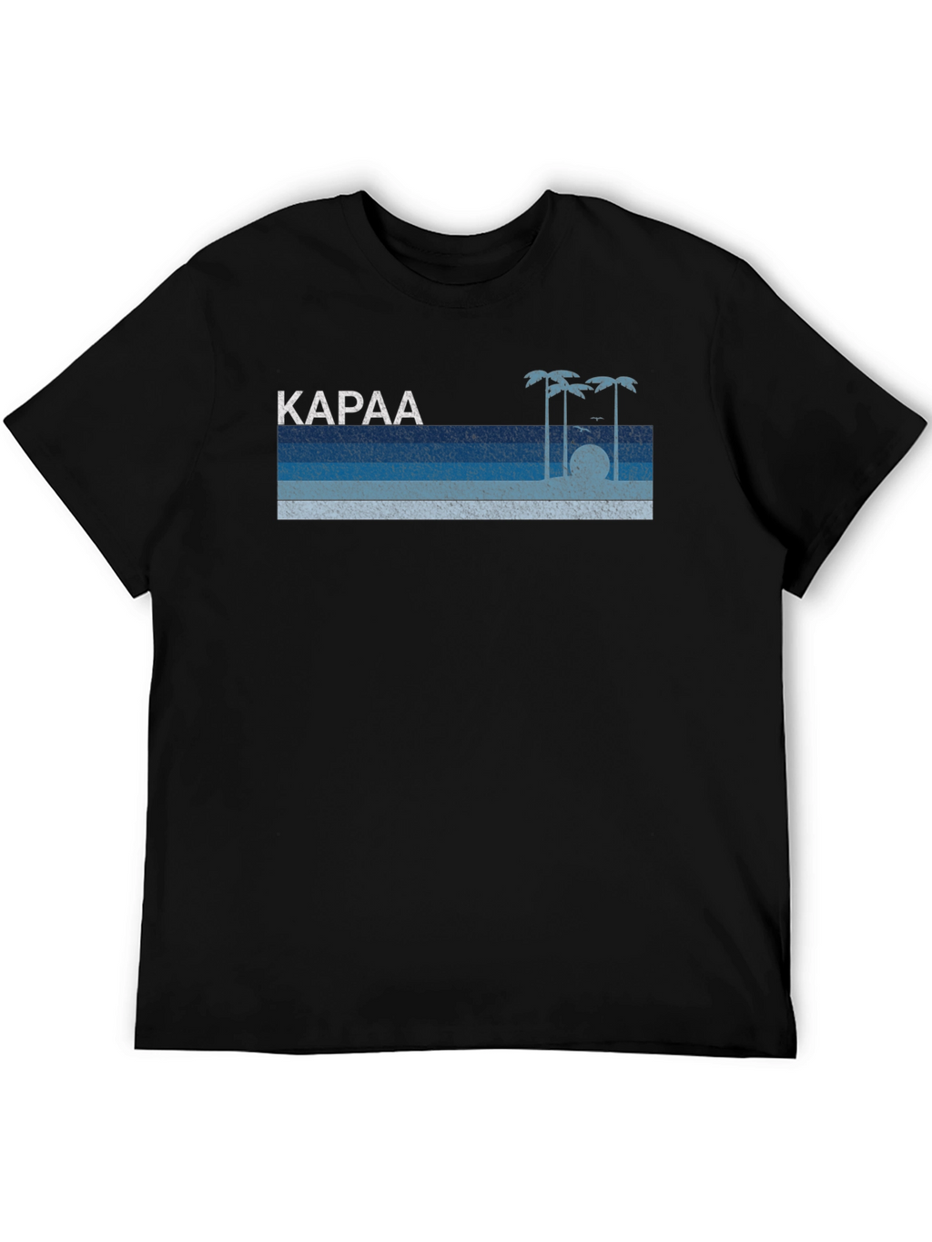 Kapaa Retro Palm Tree T-Shirt