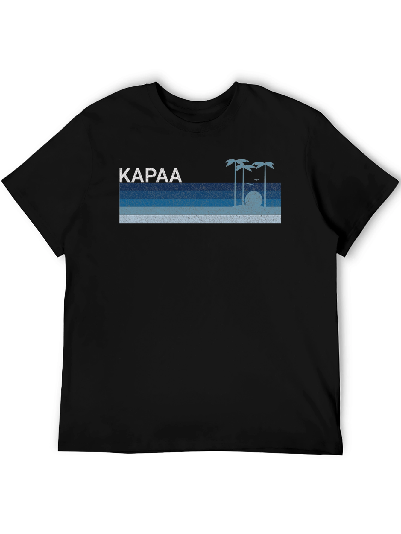 Kapaa Retro Palm Tree T-Shirt