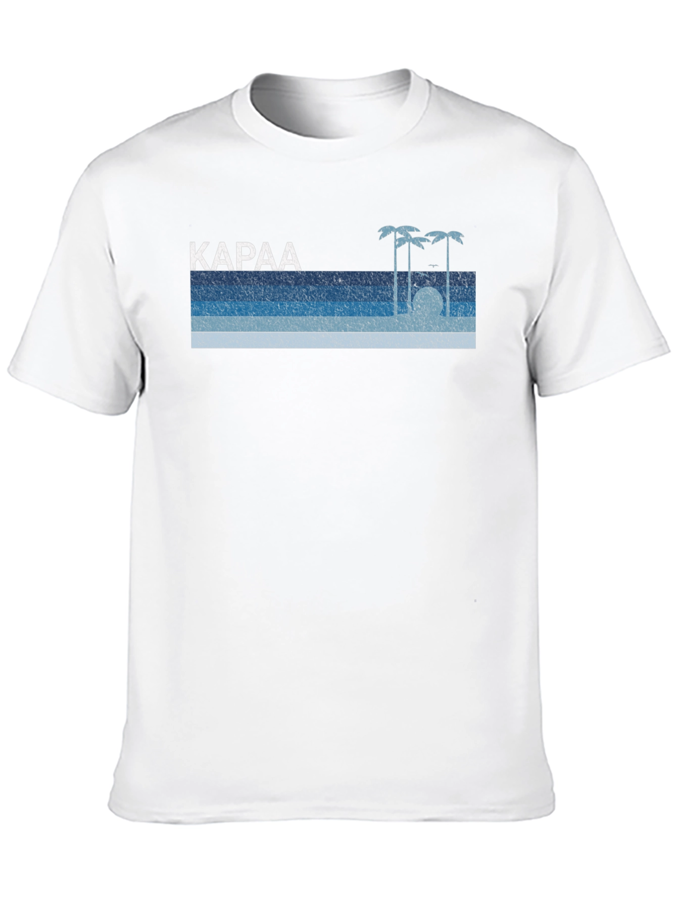 Kapaa Retro Palm Tree T-Shirt