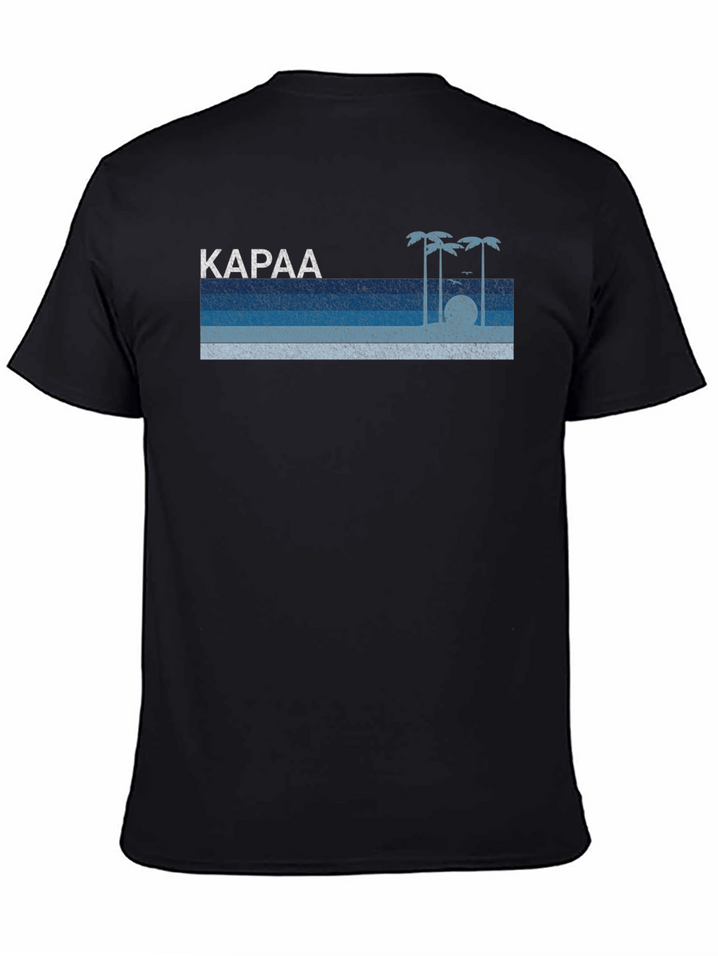 Kapaa Retro Palm Tree T-Shirt