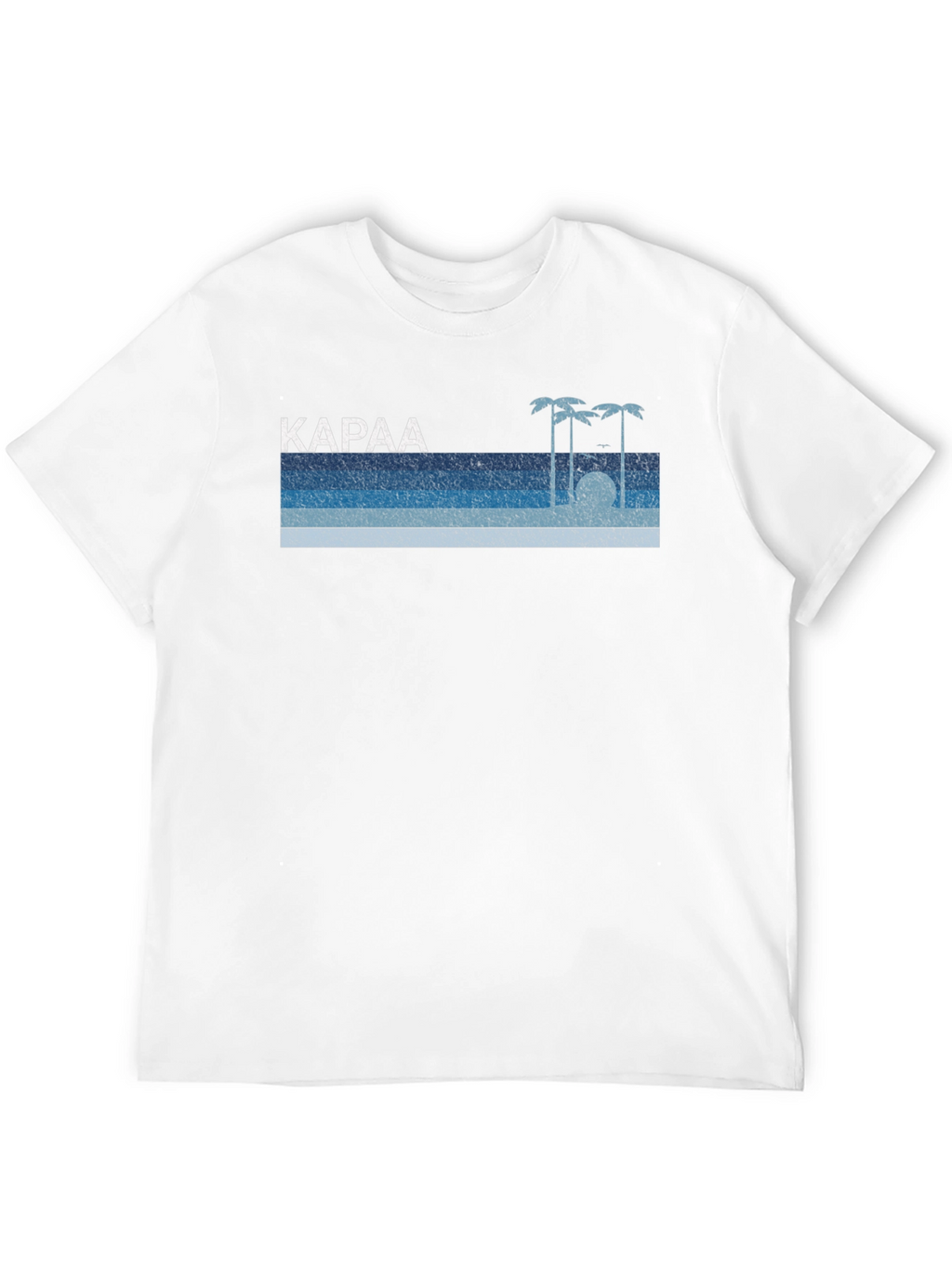 Kapaa Retro Palm Tree T-Shirt
