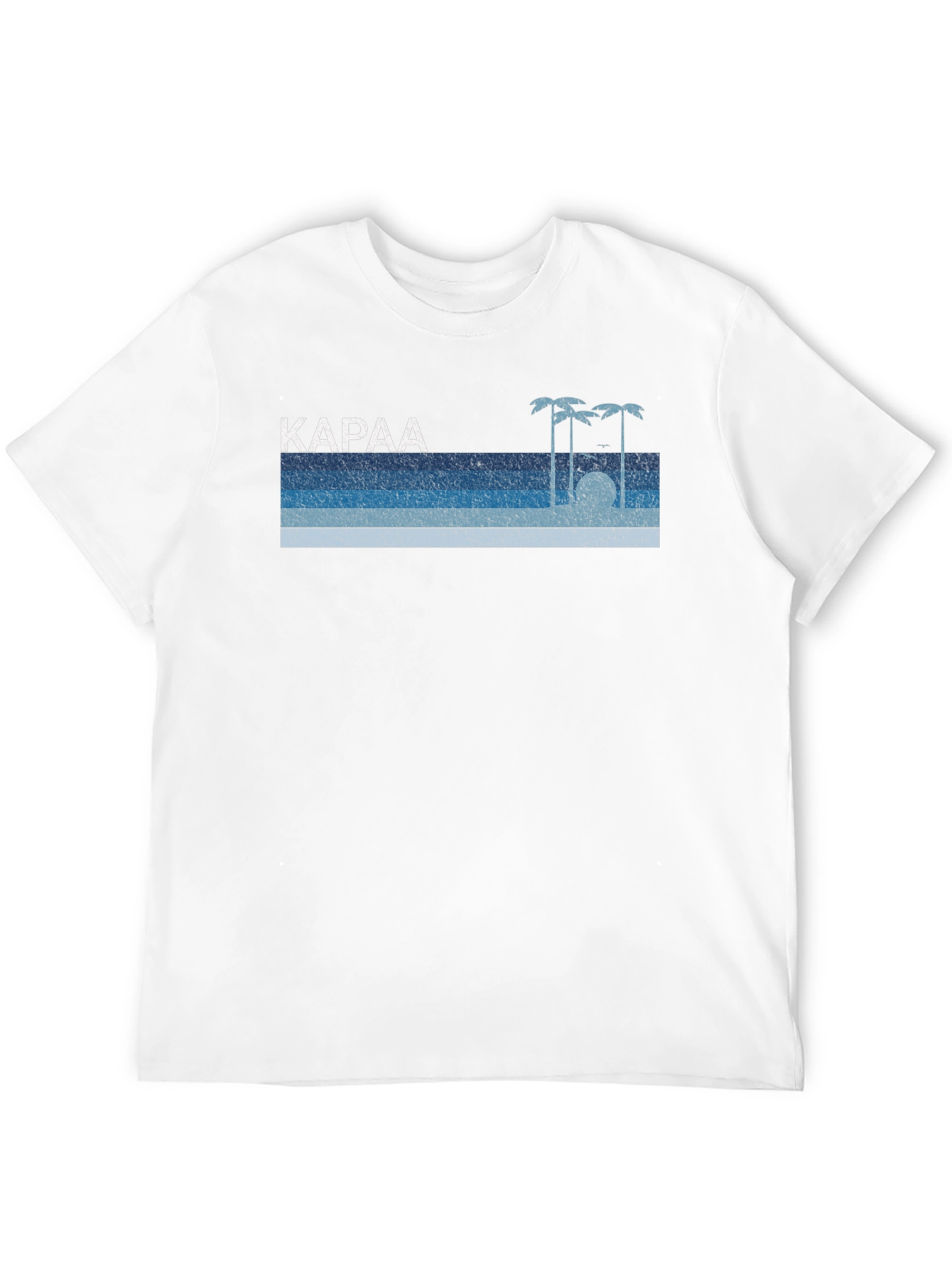 Kapaa Retro Palm Tree T-Shirt