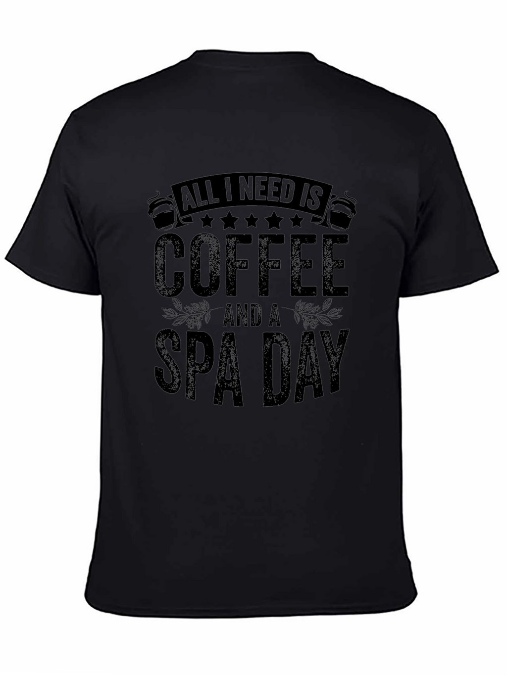 Coffee & Spa Day Graphic T-Shirt