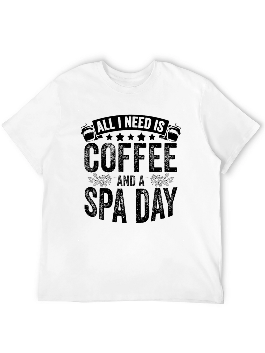 Coffee & Spa Day Graphic T-Shirt