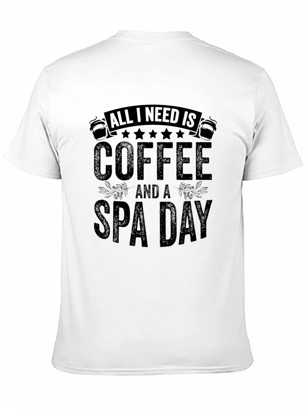 Coffee & Spa Day Graphic T-Shirt