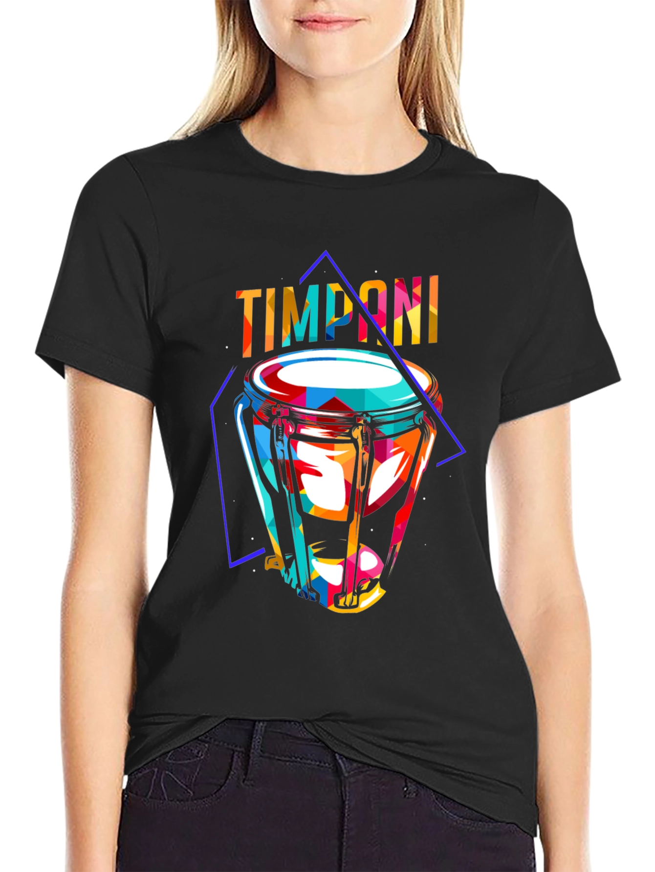 Timpani Drum Graphic T-Shirt - Music Lover Tee